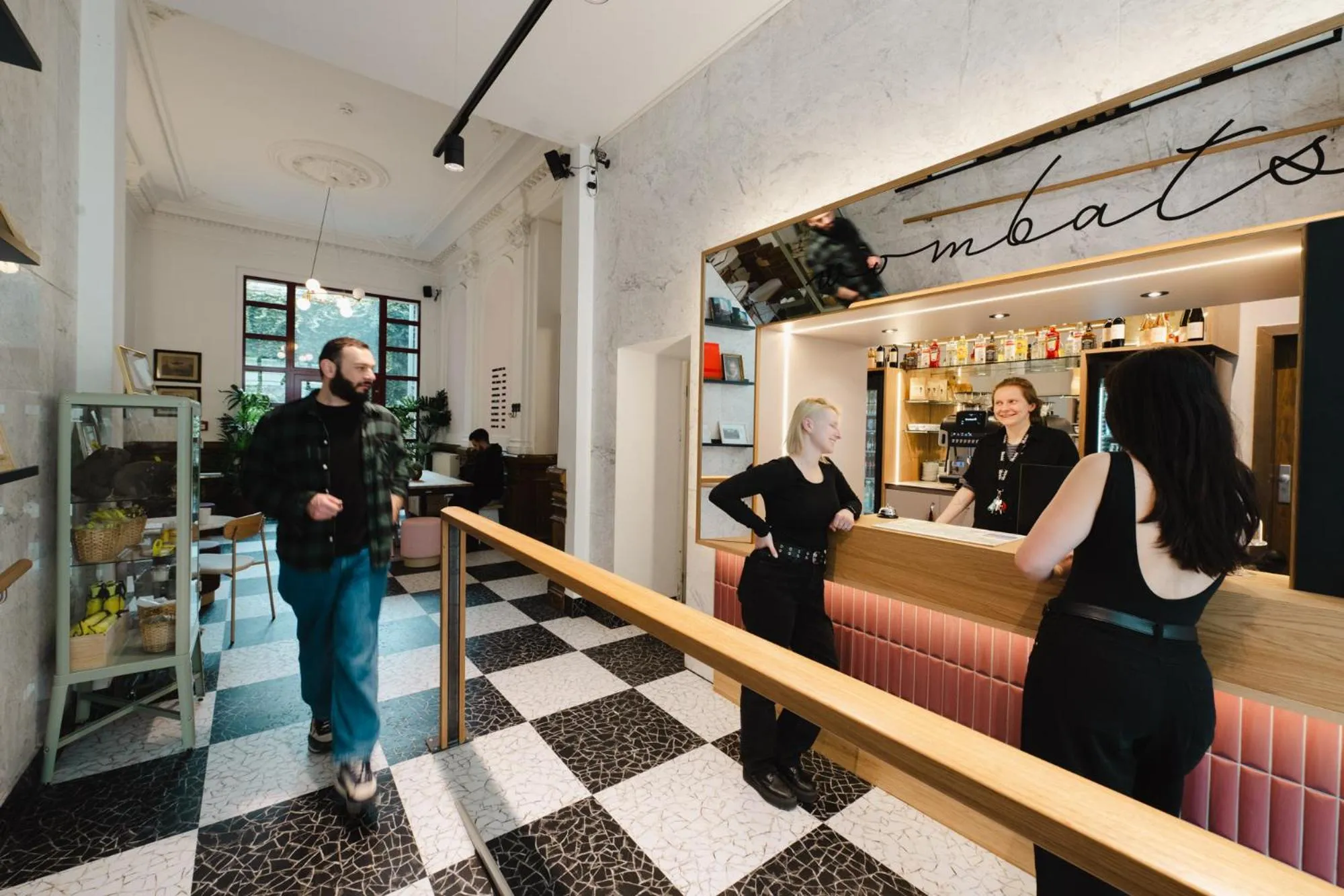 Lobby or reception in Wombat's City Hostel Leipzig