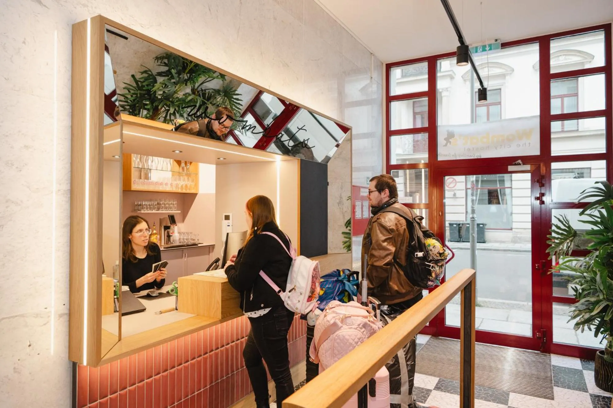 Lobby or reception in Wombat's City Hostel Leipzig