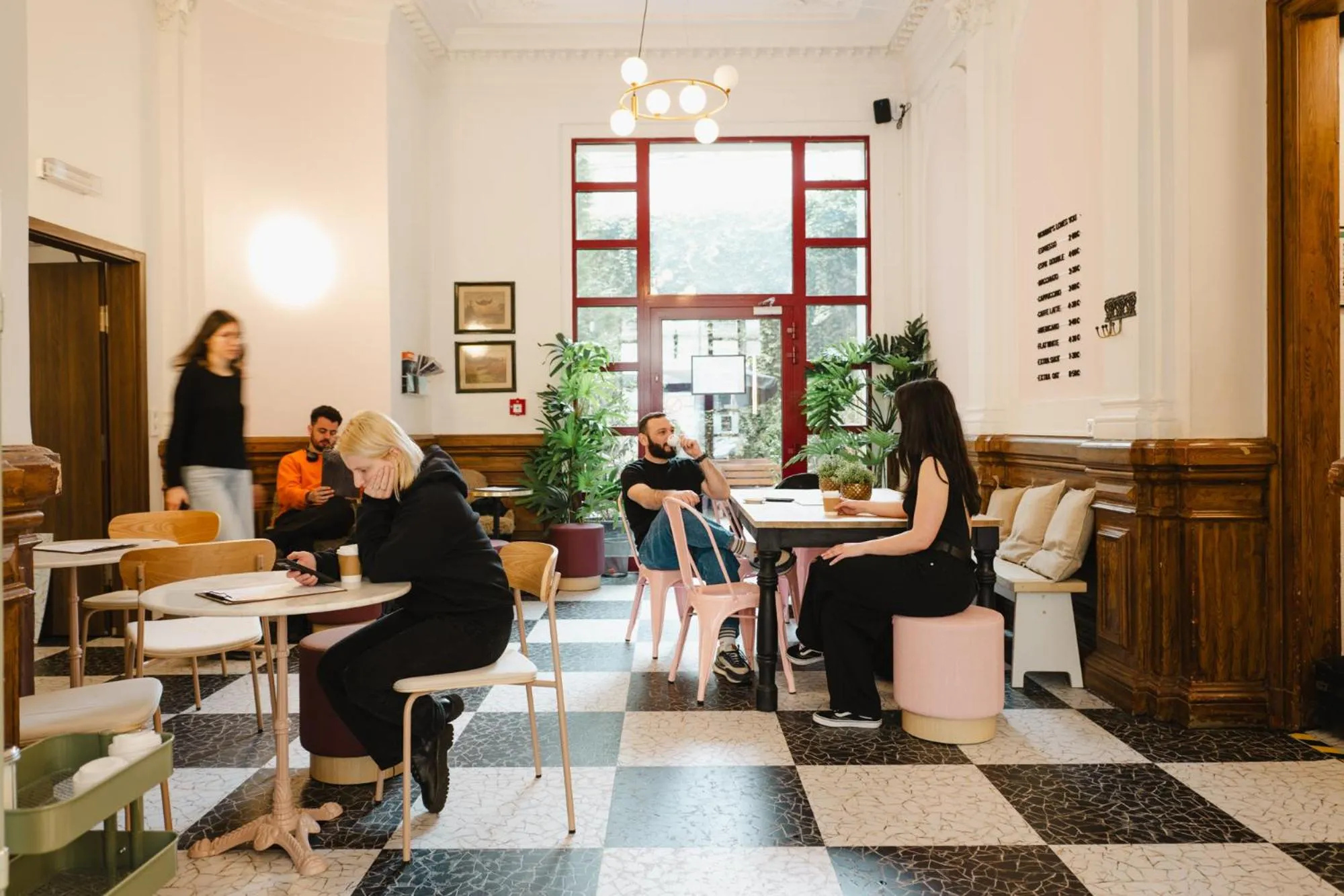 Lobby or reception in Wombat's City Hostel Leipzig