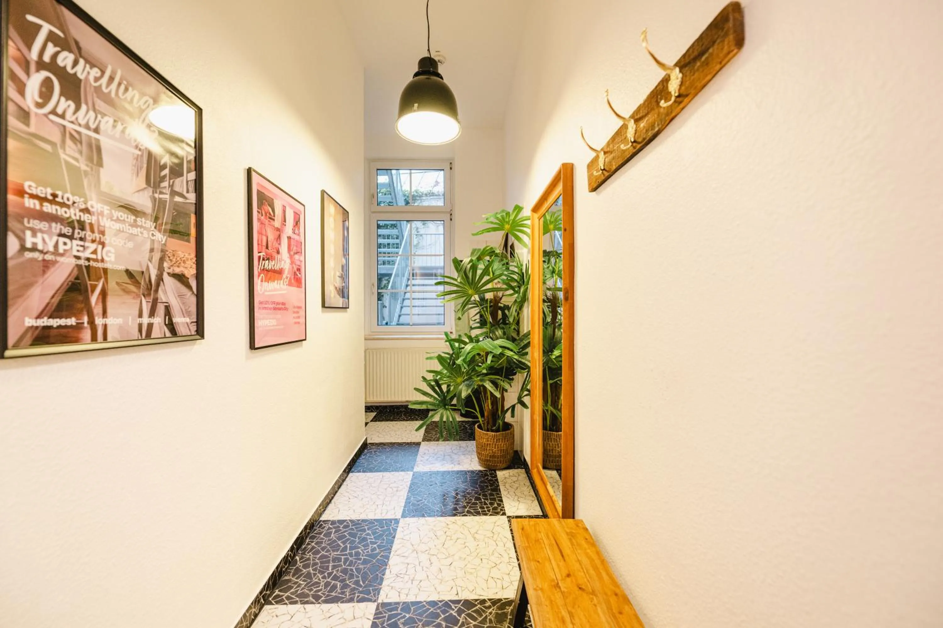 Property building in Wombat's City Hostel Leipzig