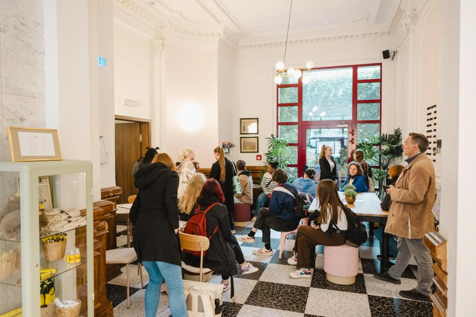 Lobby or reception in Wombat's City Hostel Leipzig