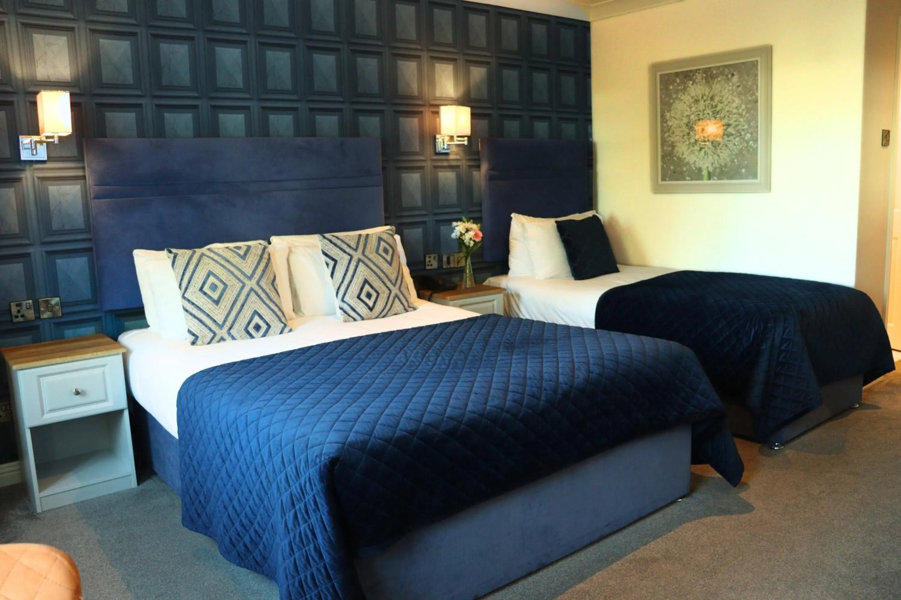 Bed in The Newgrange Hotel