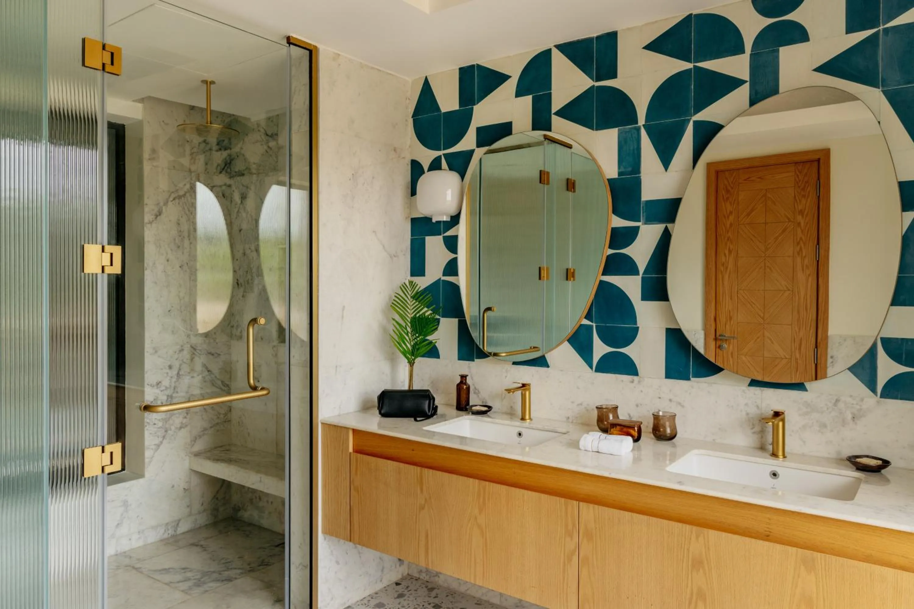 Shower in Melia Zanzibar