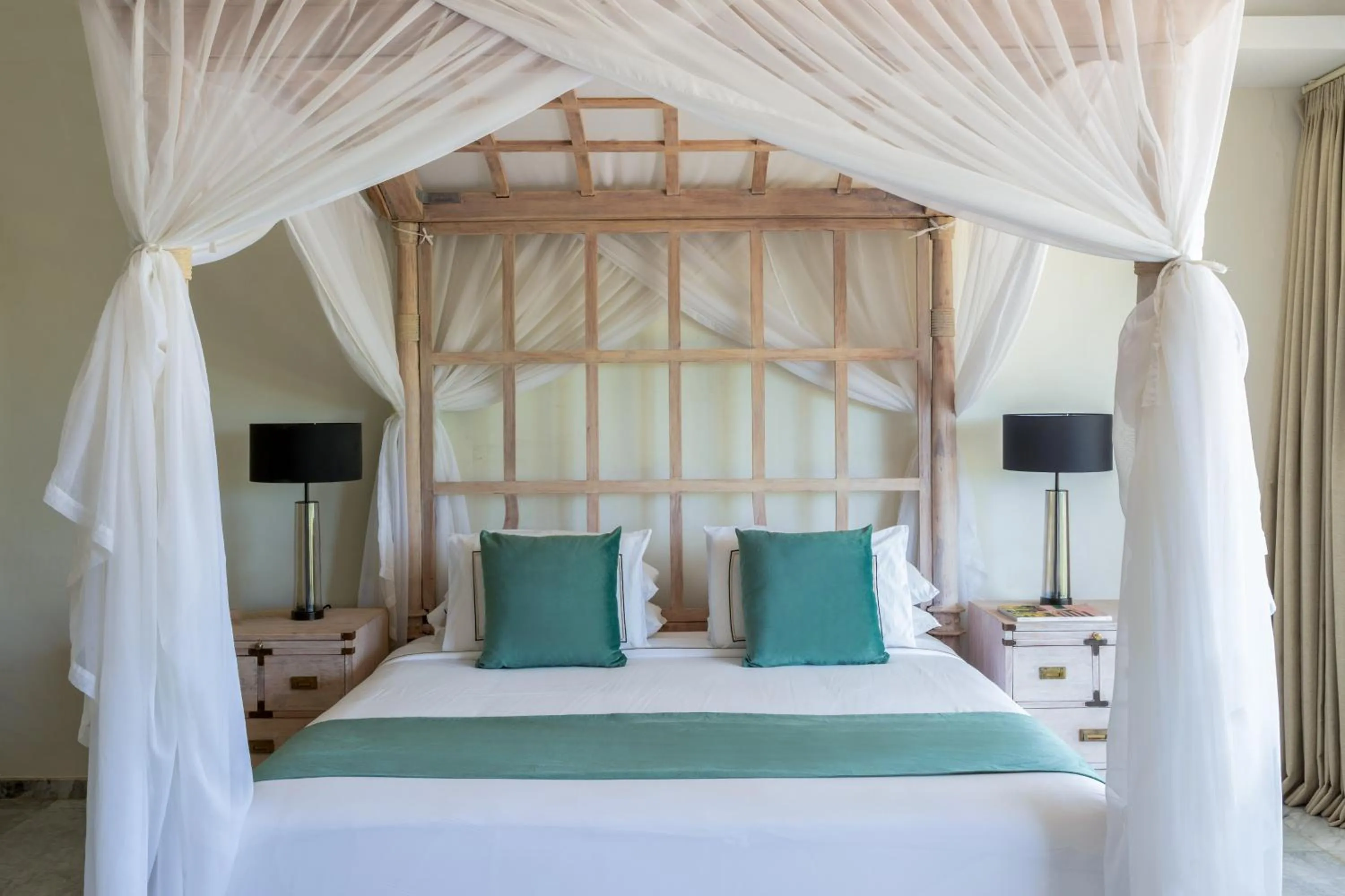 Bed in Melia Zanzibar