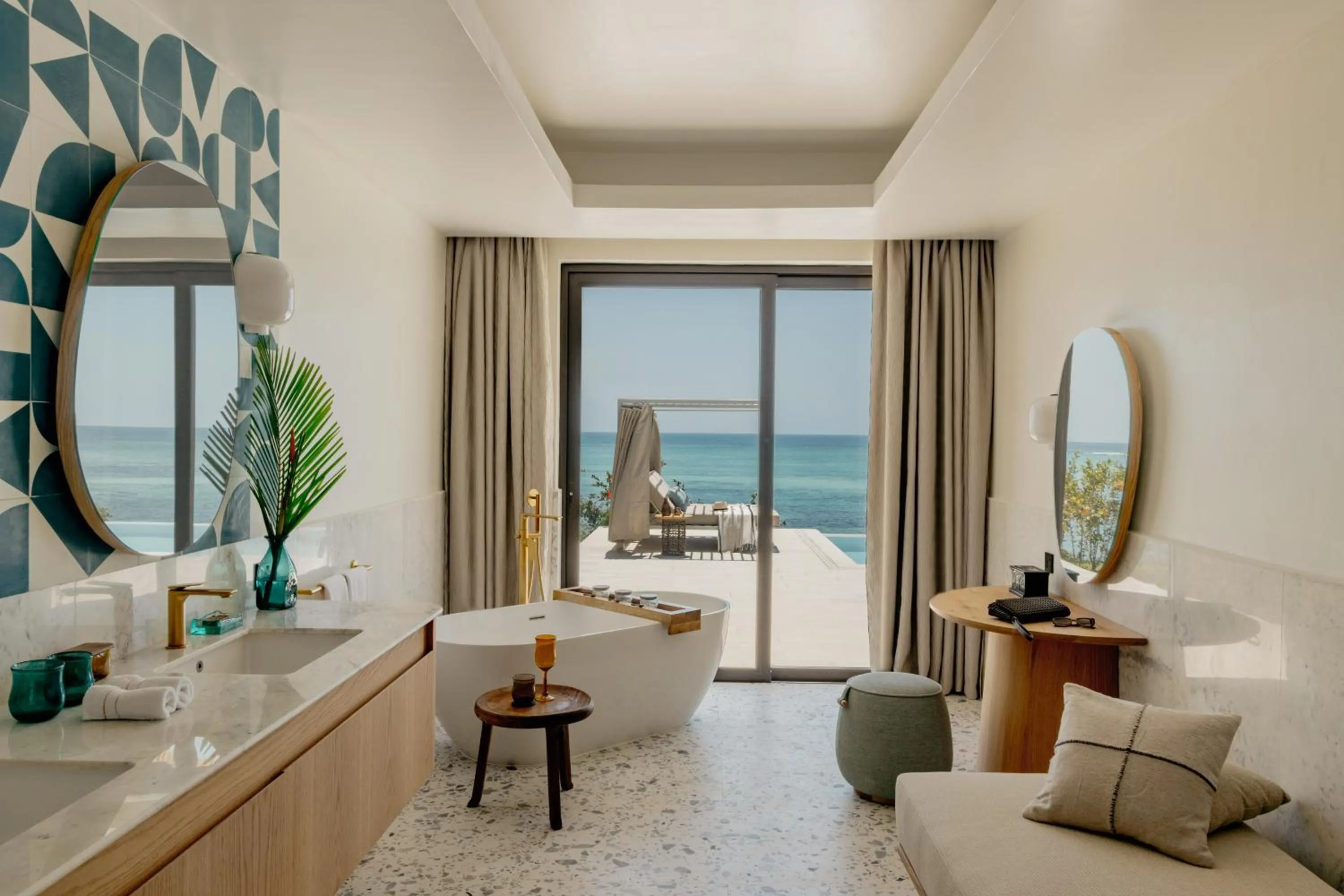 Bathroom in Melia Zanzibar