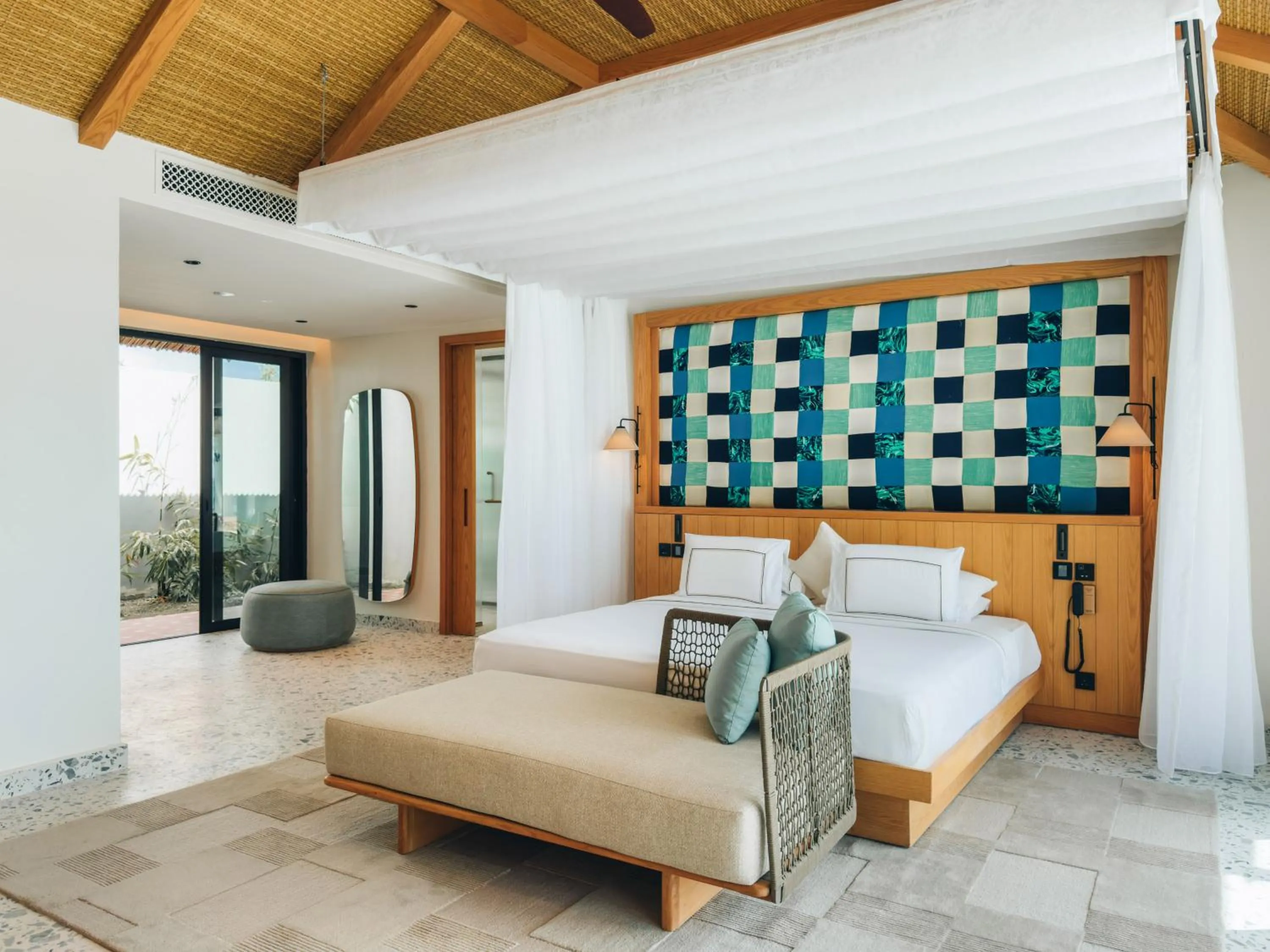 Bed in Melia Zanzibar