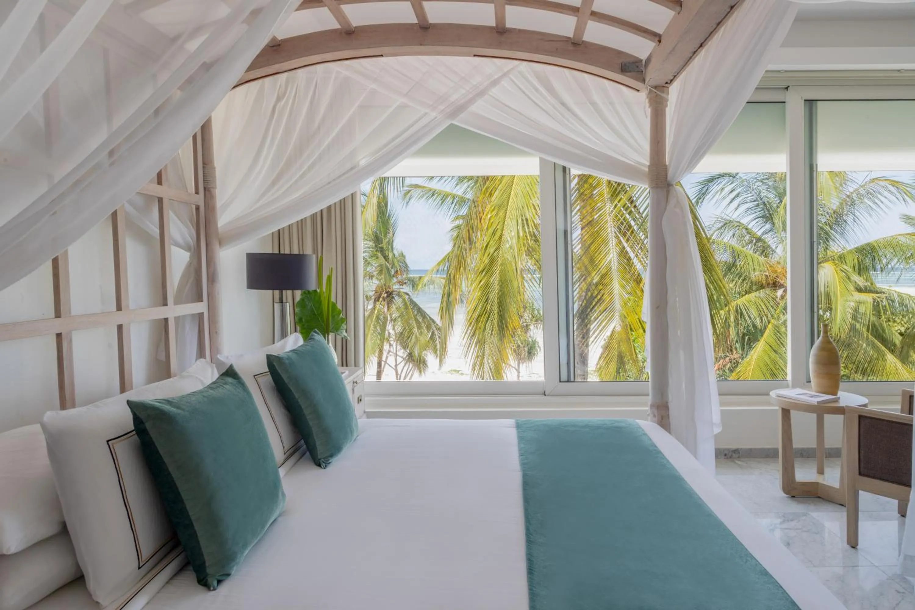 Bed in Melia Zanzibar