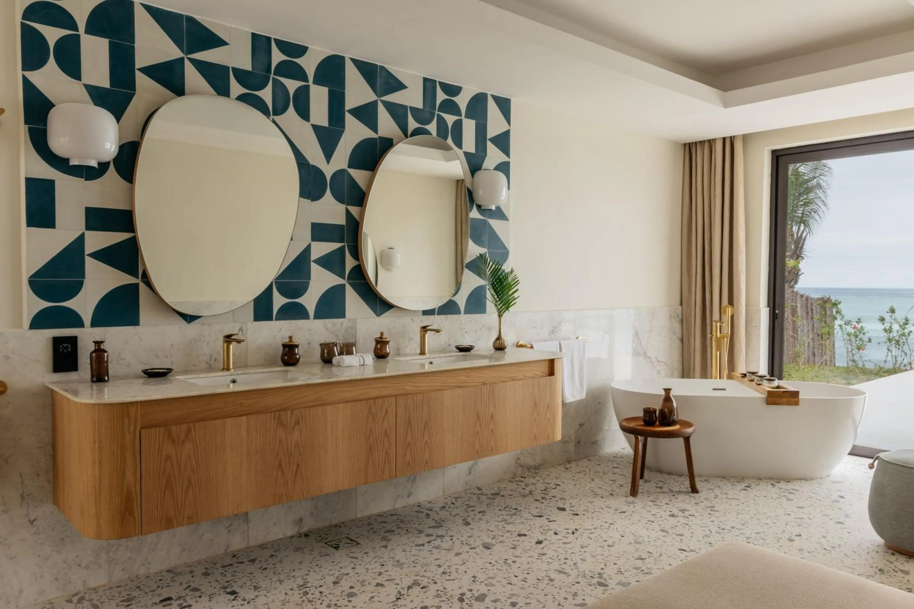 Bed in Melia Zanzibar