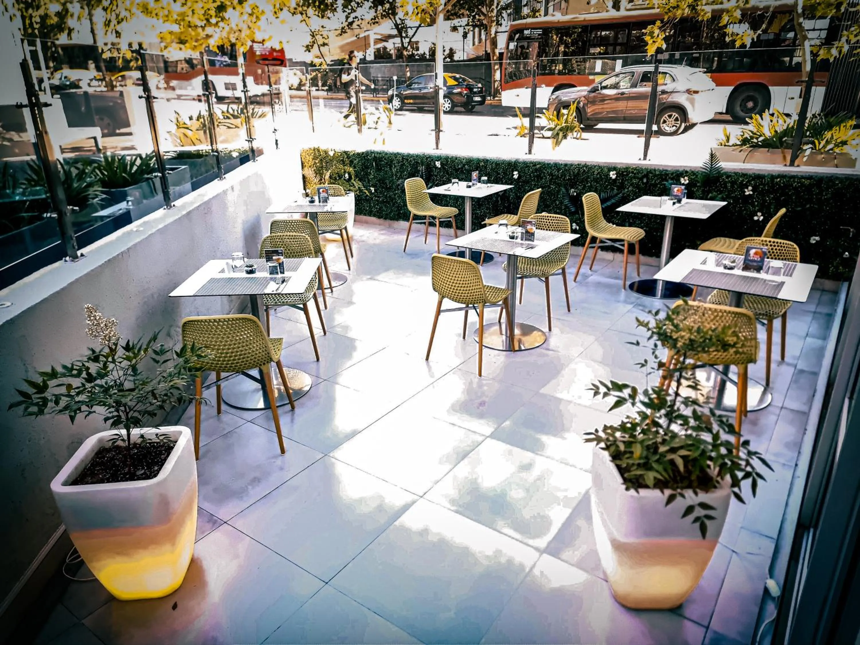 Balcony/Terrace in ibis Santiago Providencia