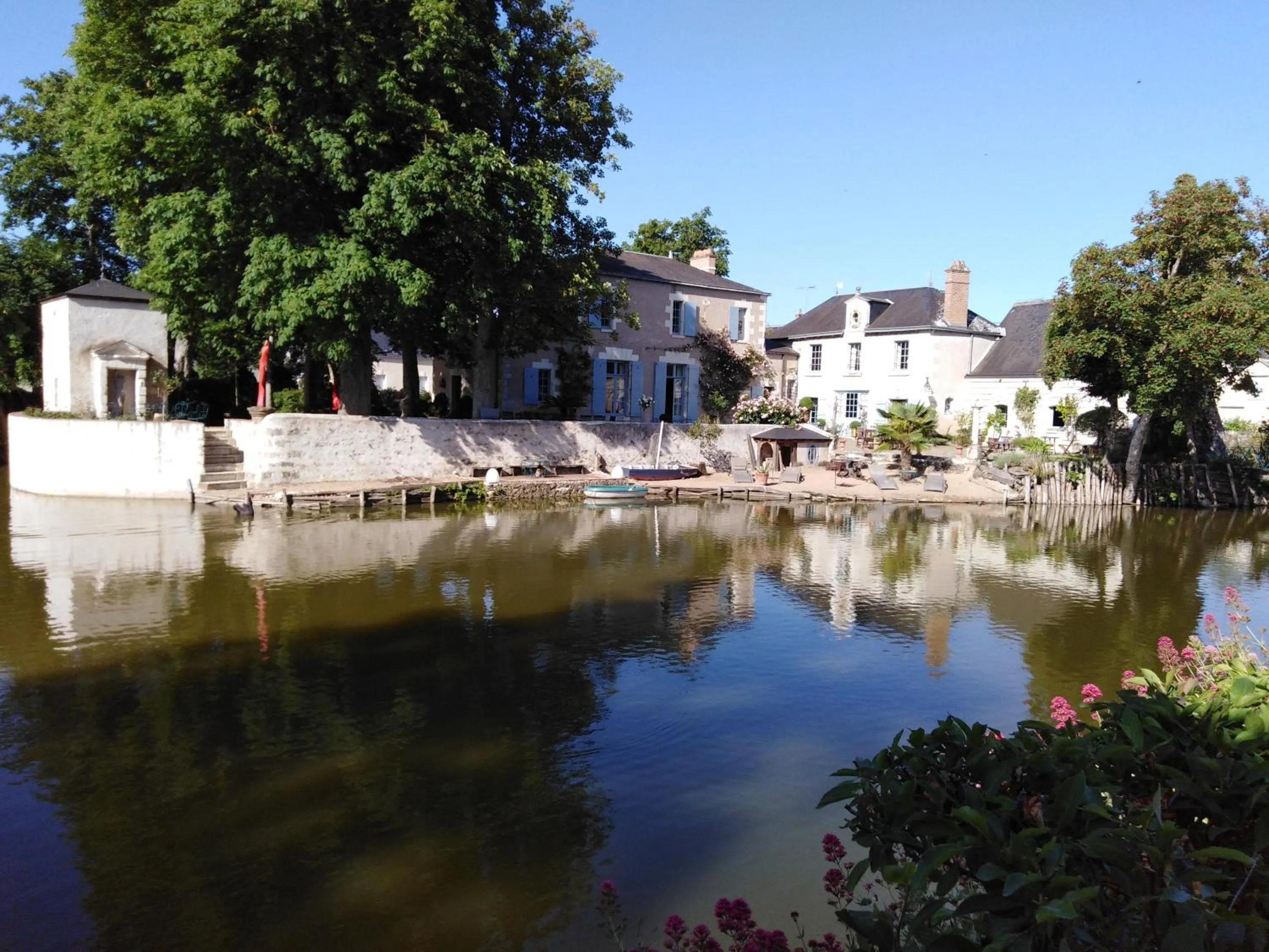 Natural landscape in Les Douves