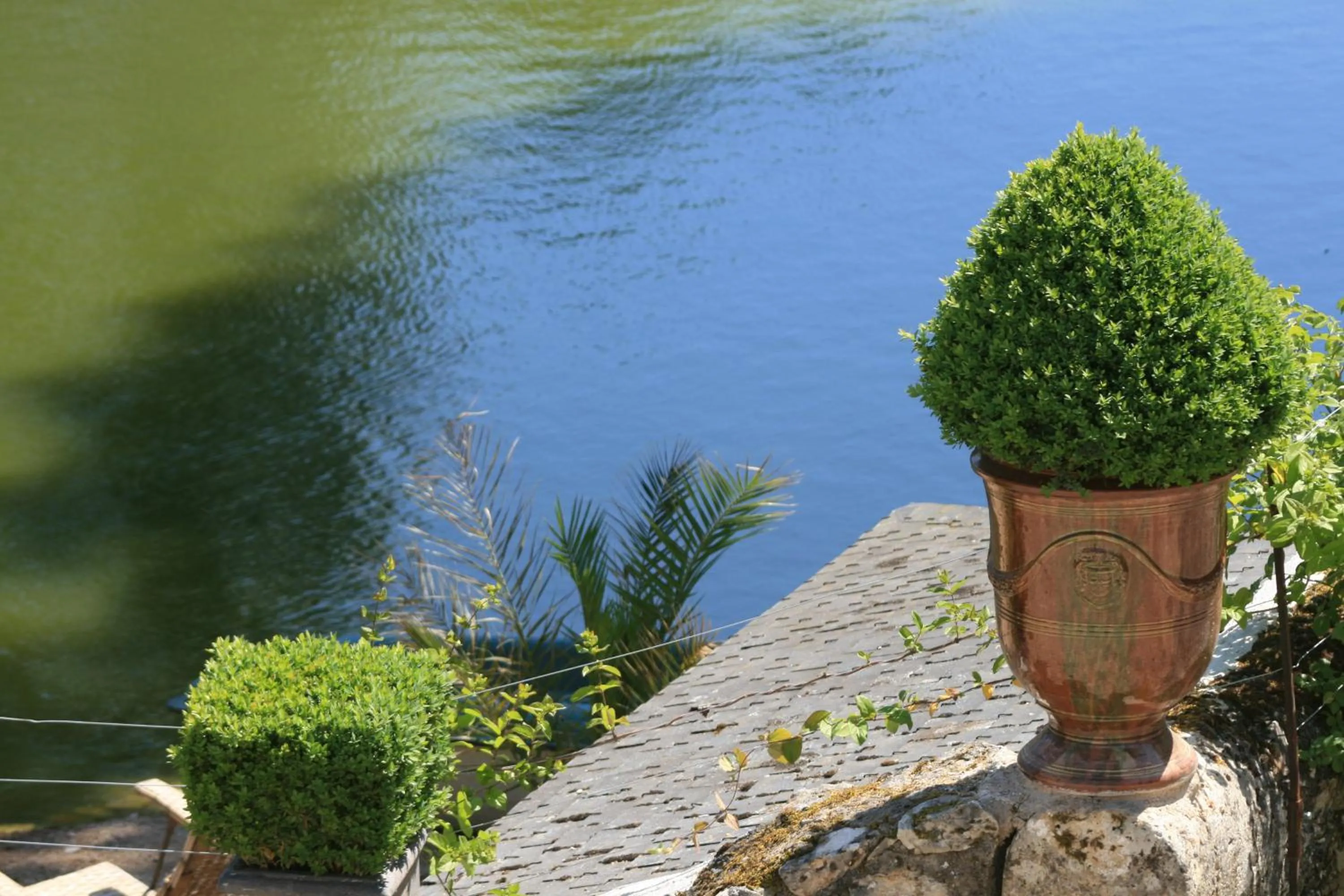 Lake view in Les Douves