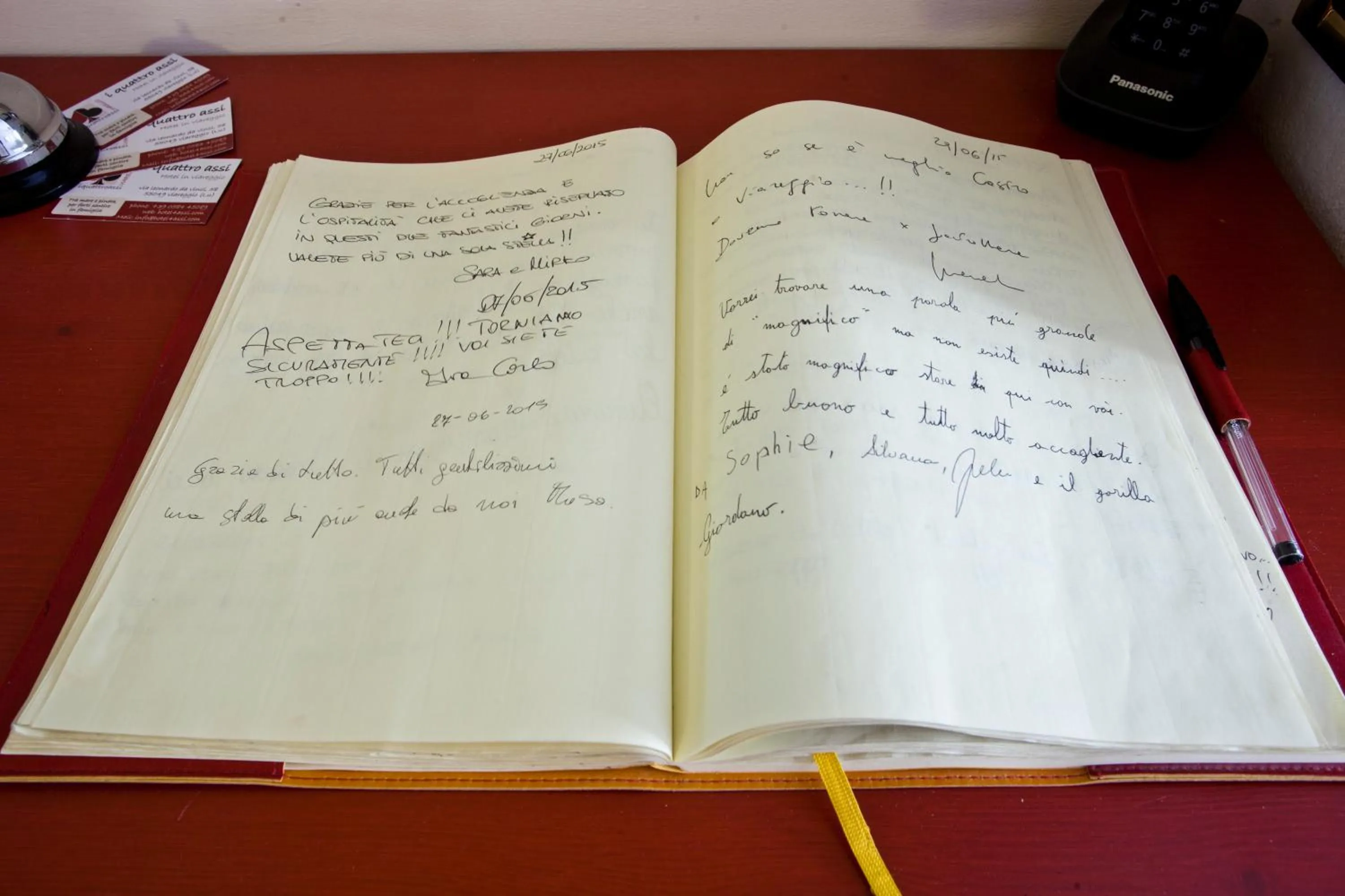 Decorative detail in Hotel I 4 Assi