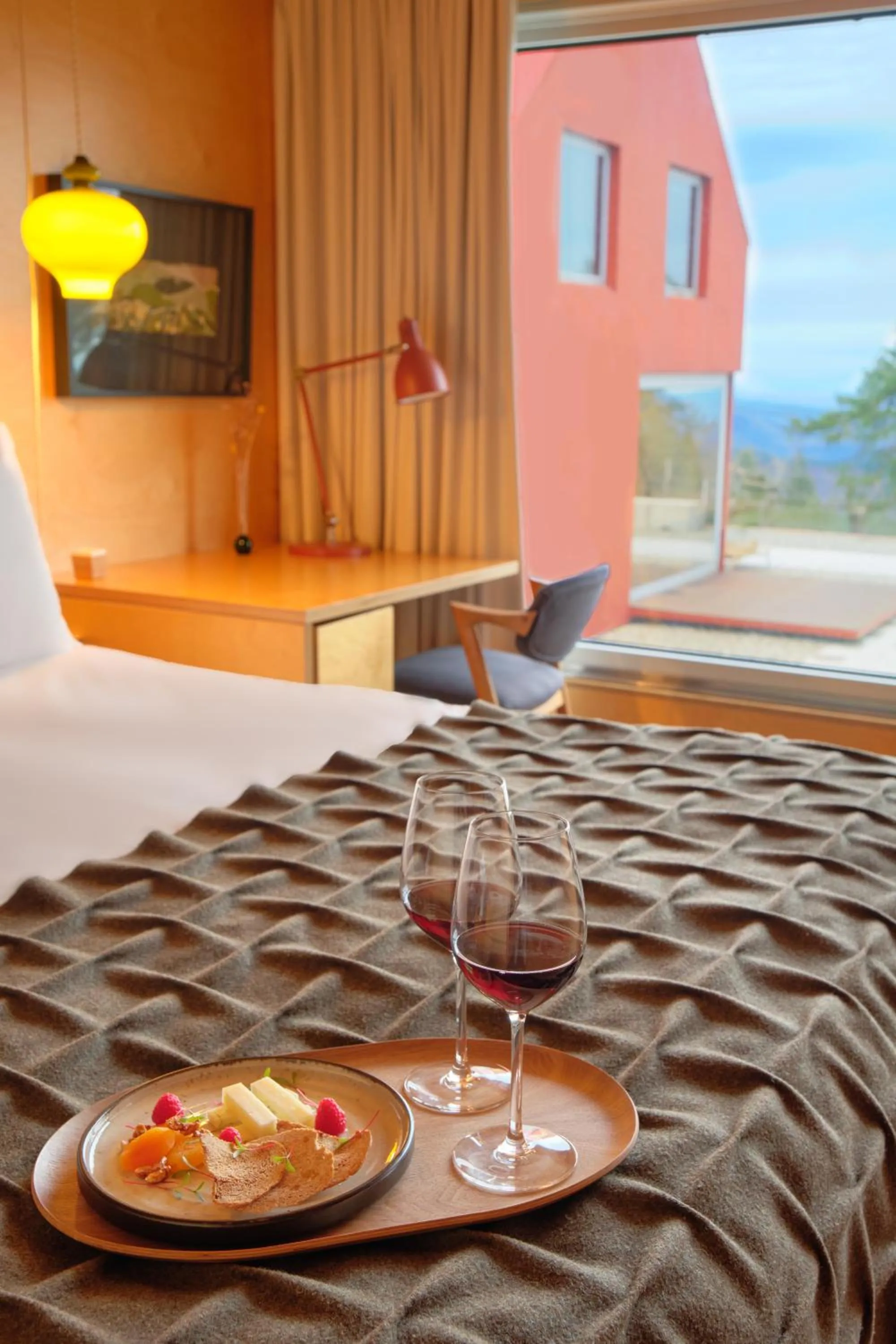 Bedroom in Casa das Penhas Douradas - Burel Expedition Hotel