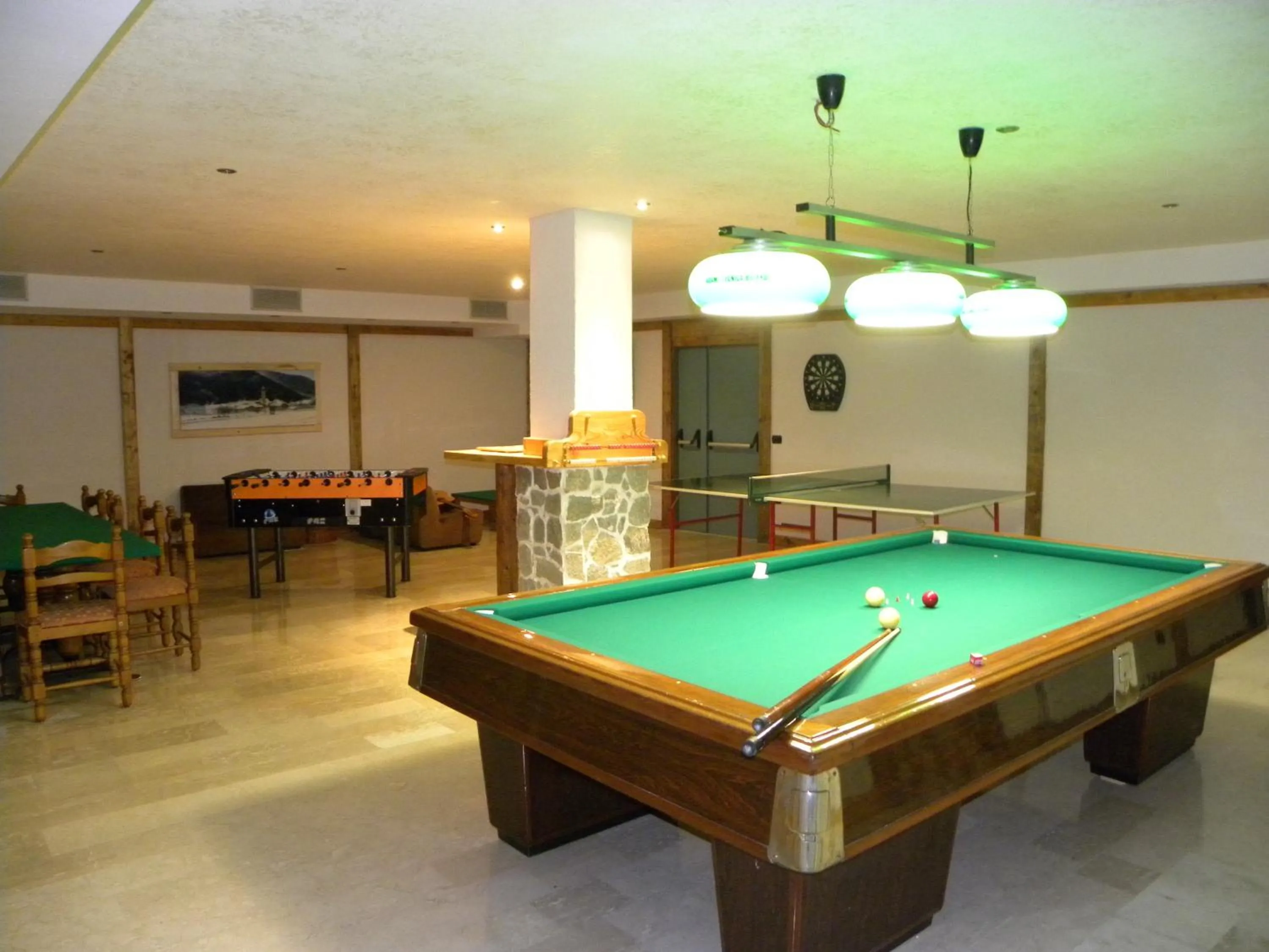 Billiard in Hotel Cova