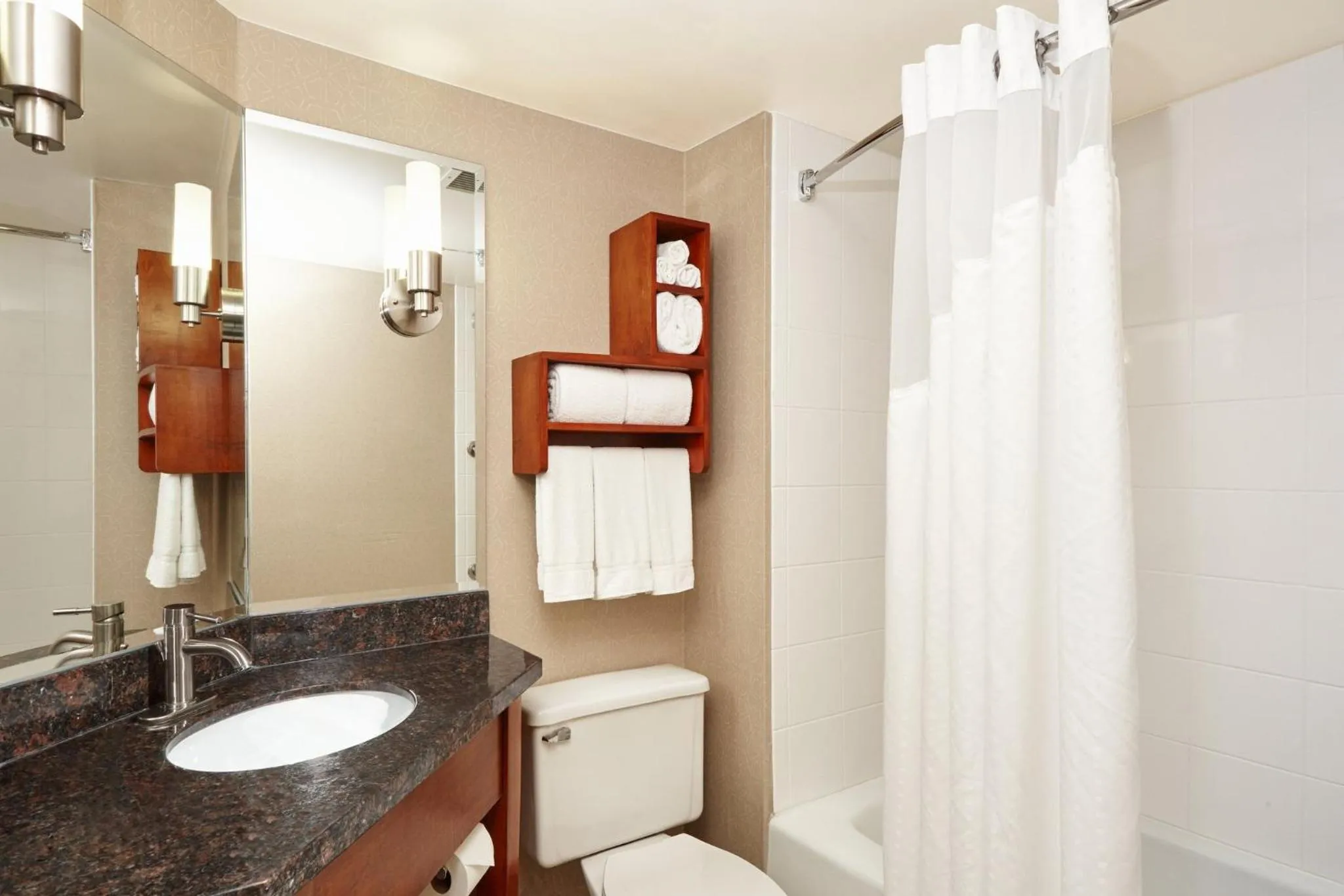 Bathroom in Holiday Inn Express Hotels- Hampton by IHG