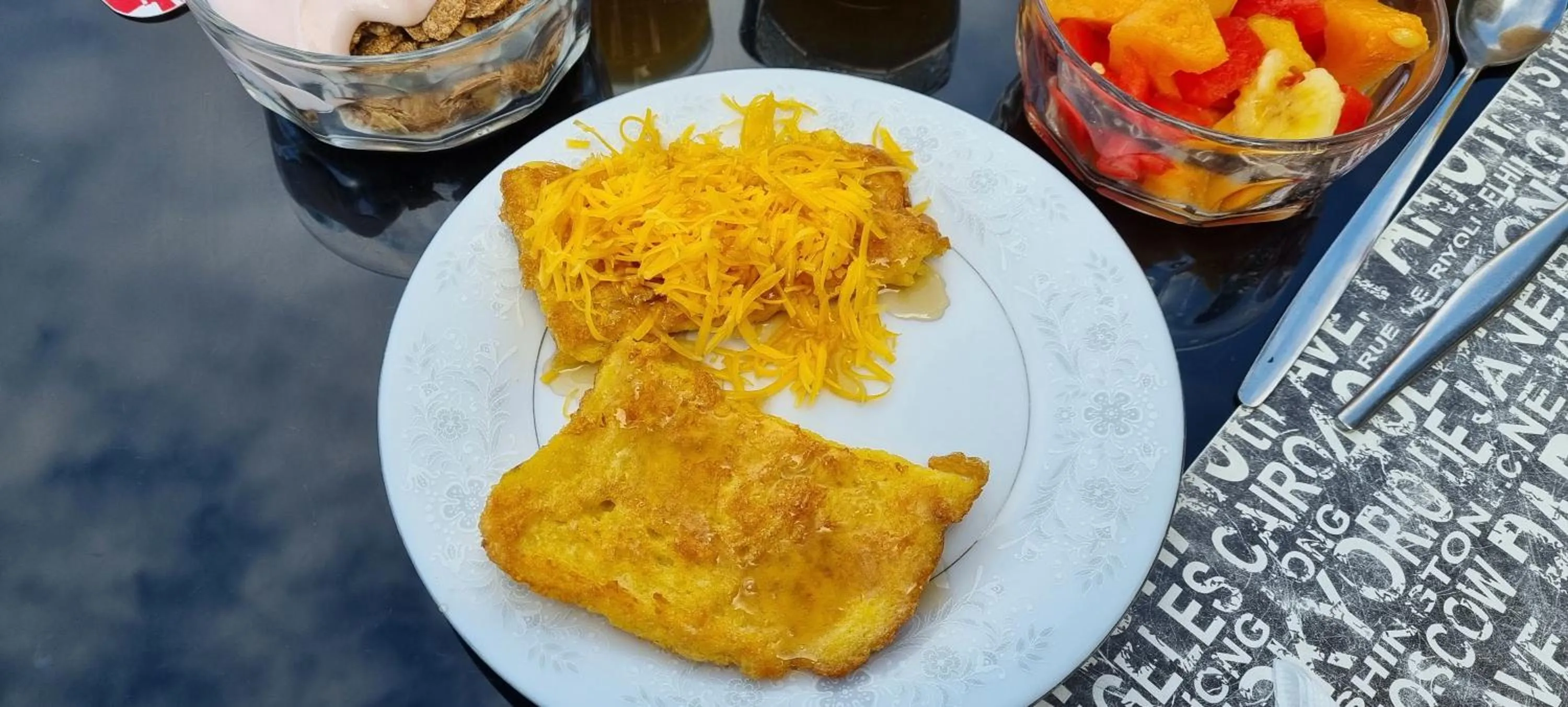 Breakfast in Lagoon Lodge