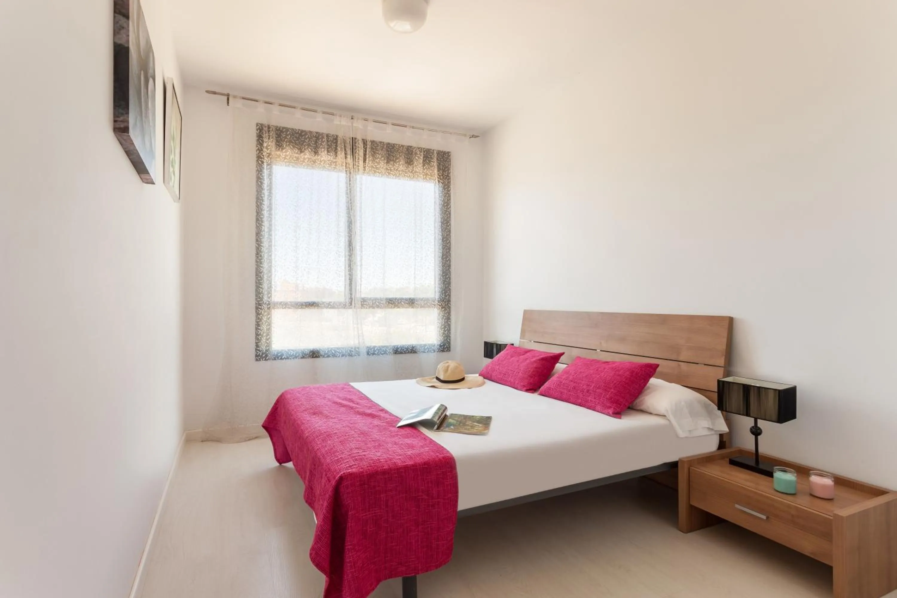 Bed in Torredembarra apartamento