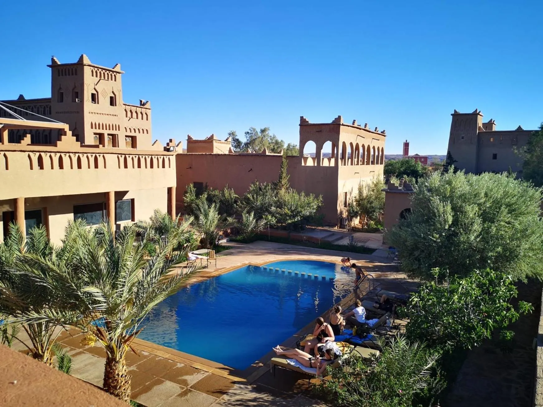 Property building in Auberge Famille Benmoro