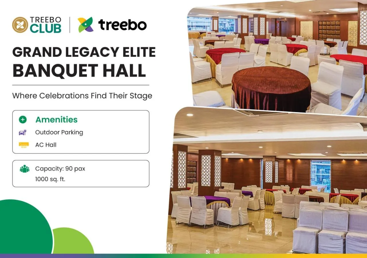 Treebo Grand Legacy Elite With Roof Top Cafe