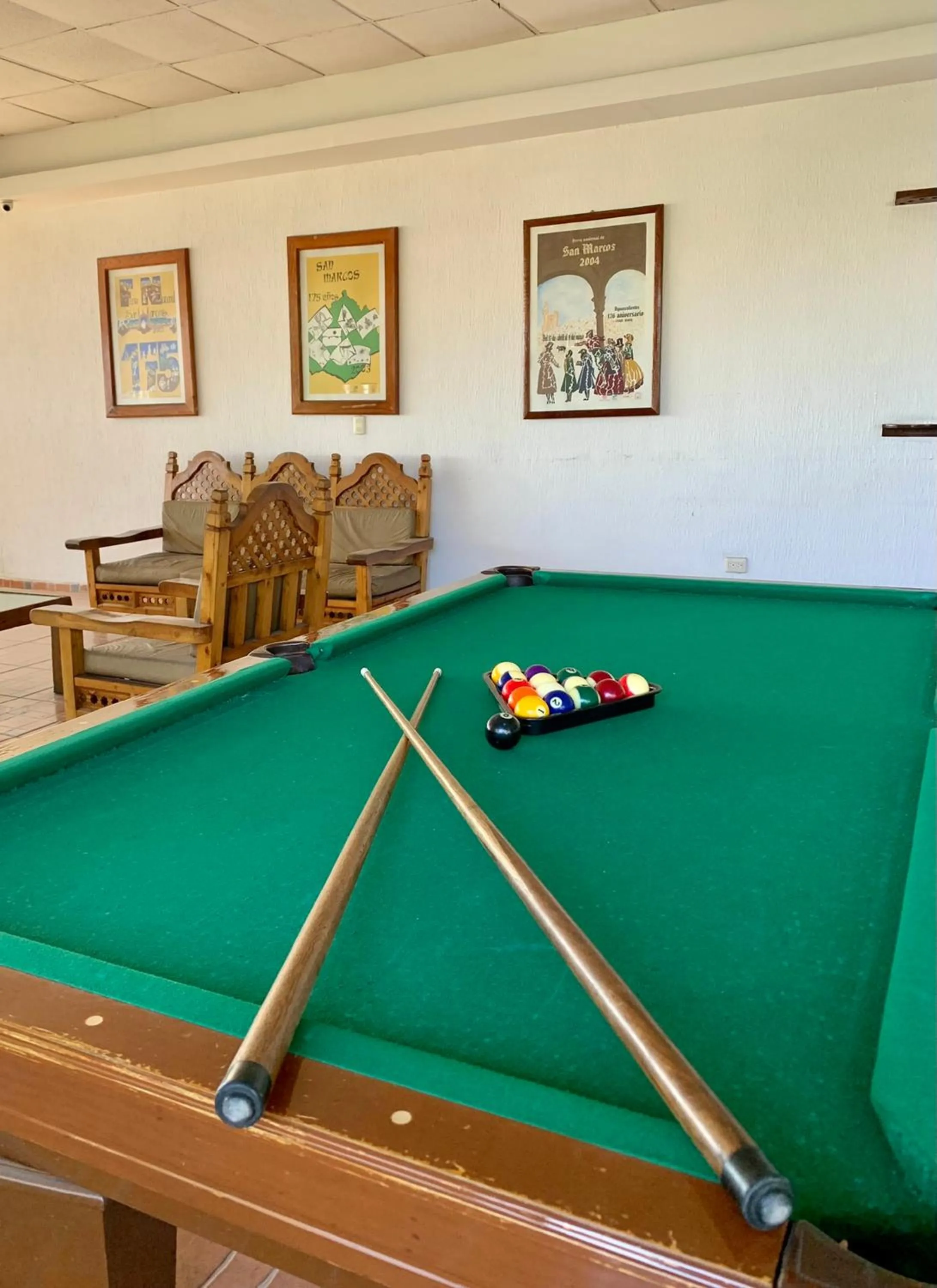 Billiard in Hotel Inn Galerias