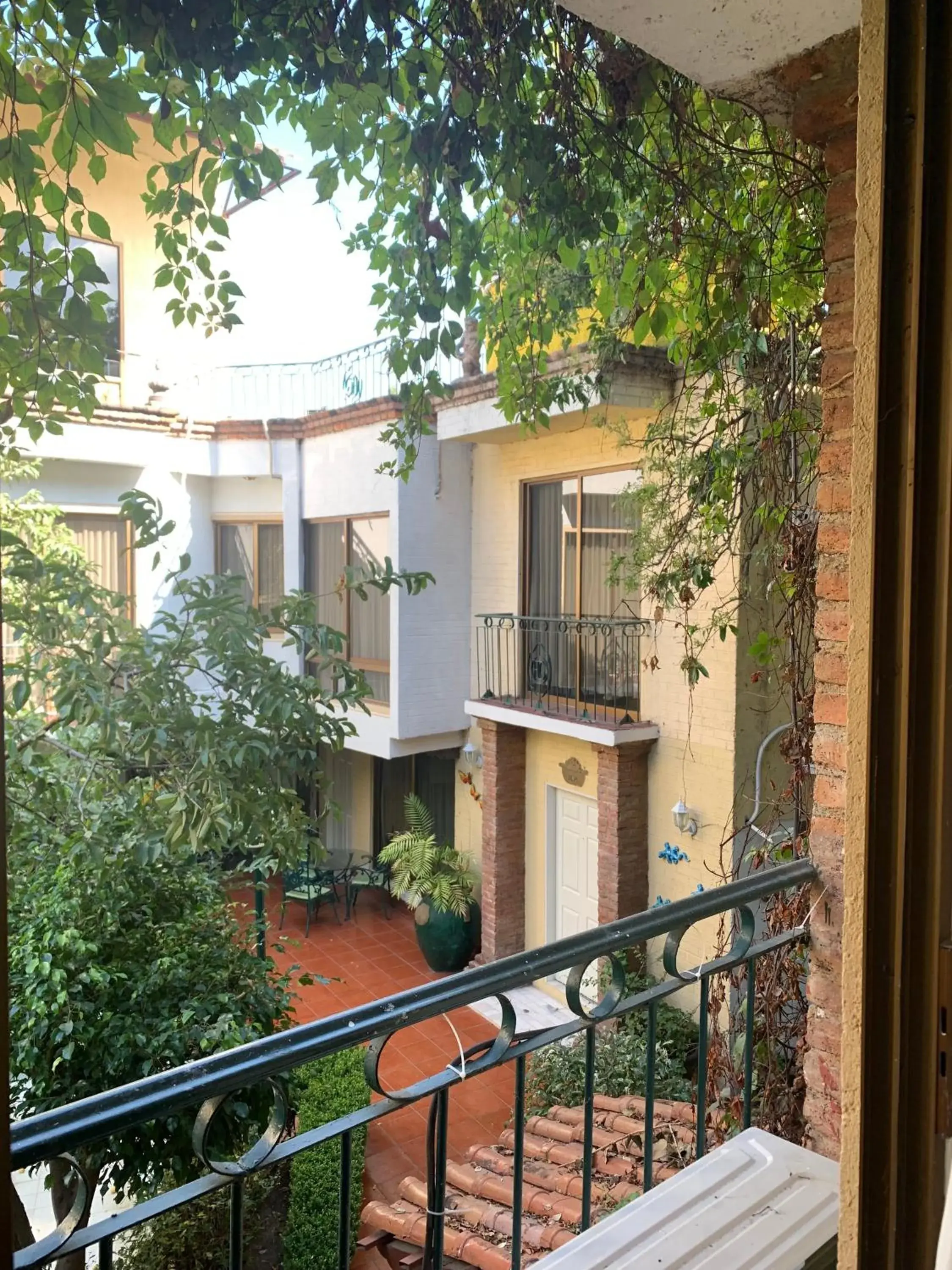 Garden view in Hotel Inn Galerias Garden view in Hotel Inn Galerias