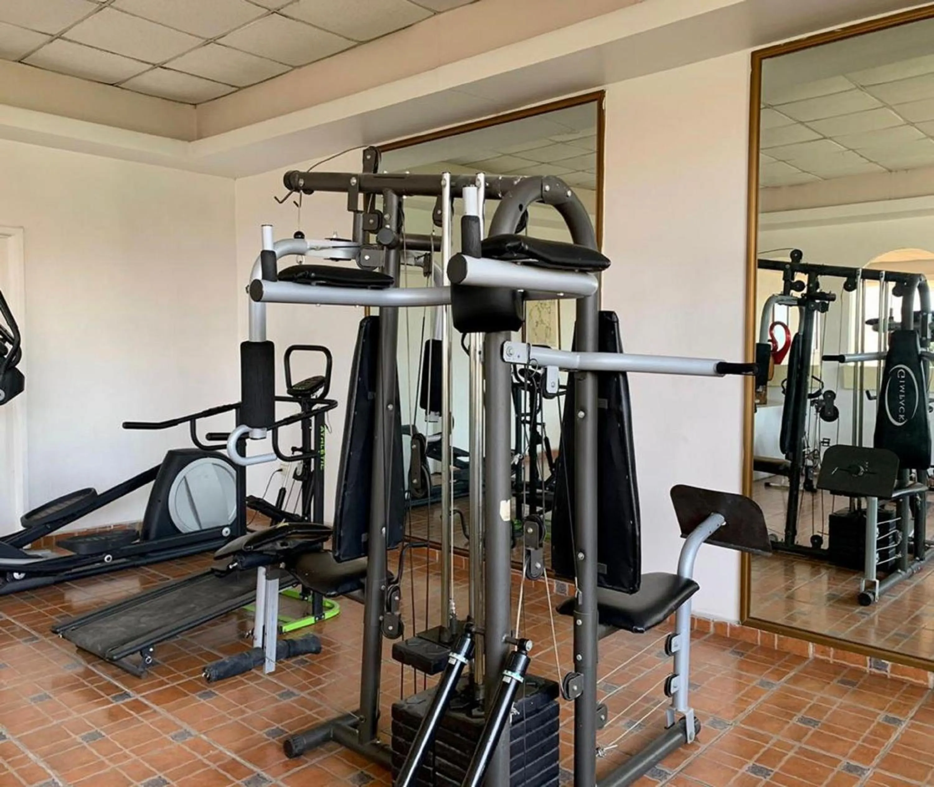 Fitness centre/facilities in Hotel Inn Galerias
