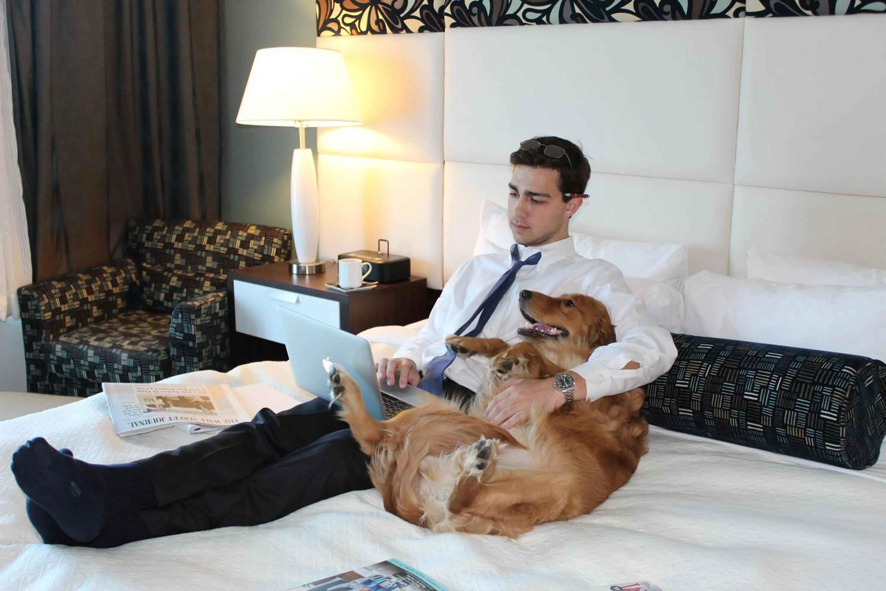 Lobby or reception, Bed in Hotel Indigo Waco by IHG