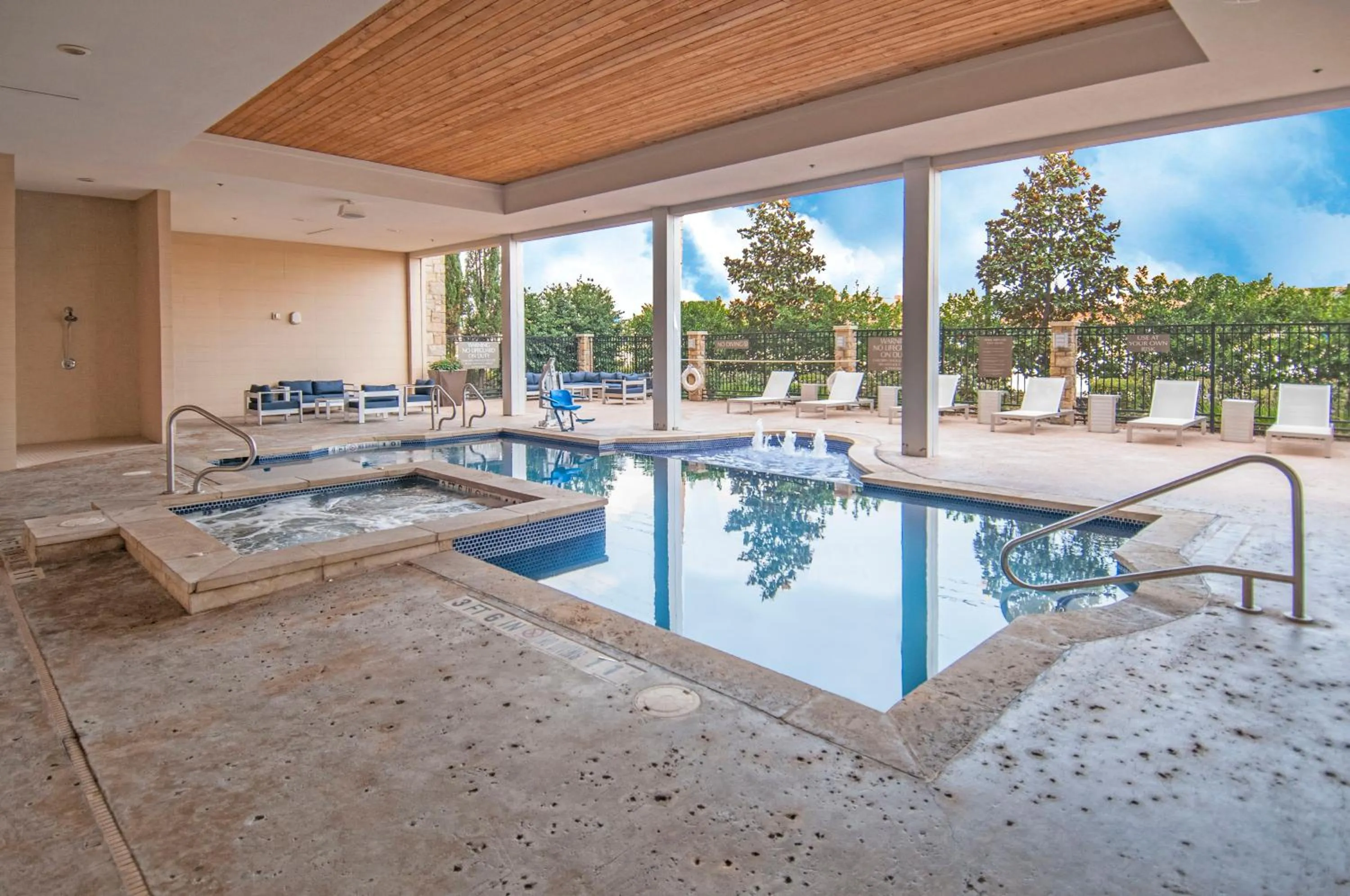 Swimming pool in Hotel Indigo Waco by IHG