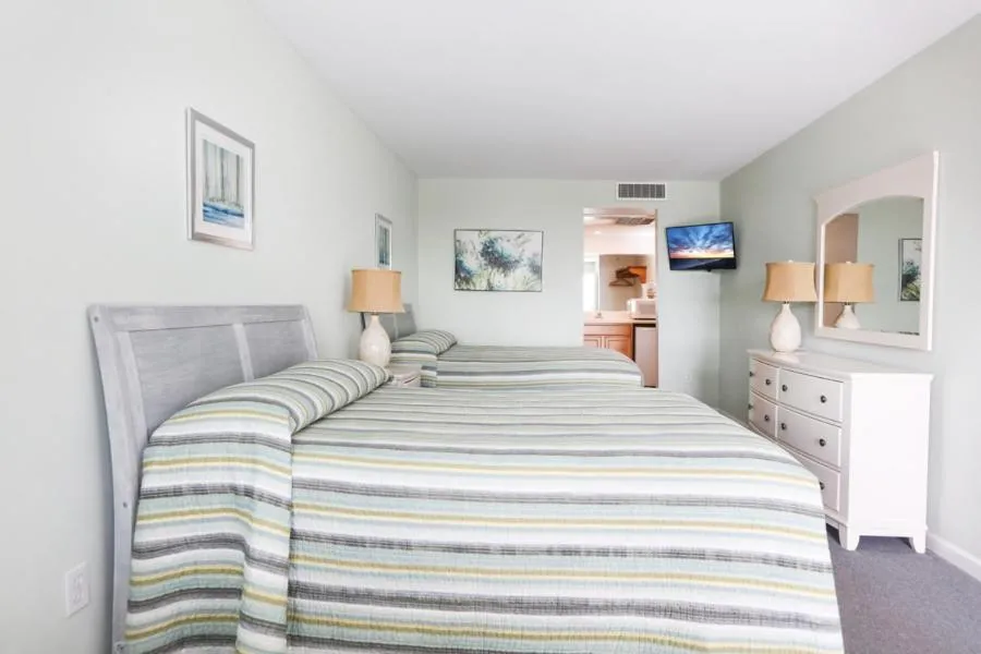 Bed in The Heritage Inn