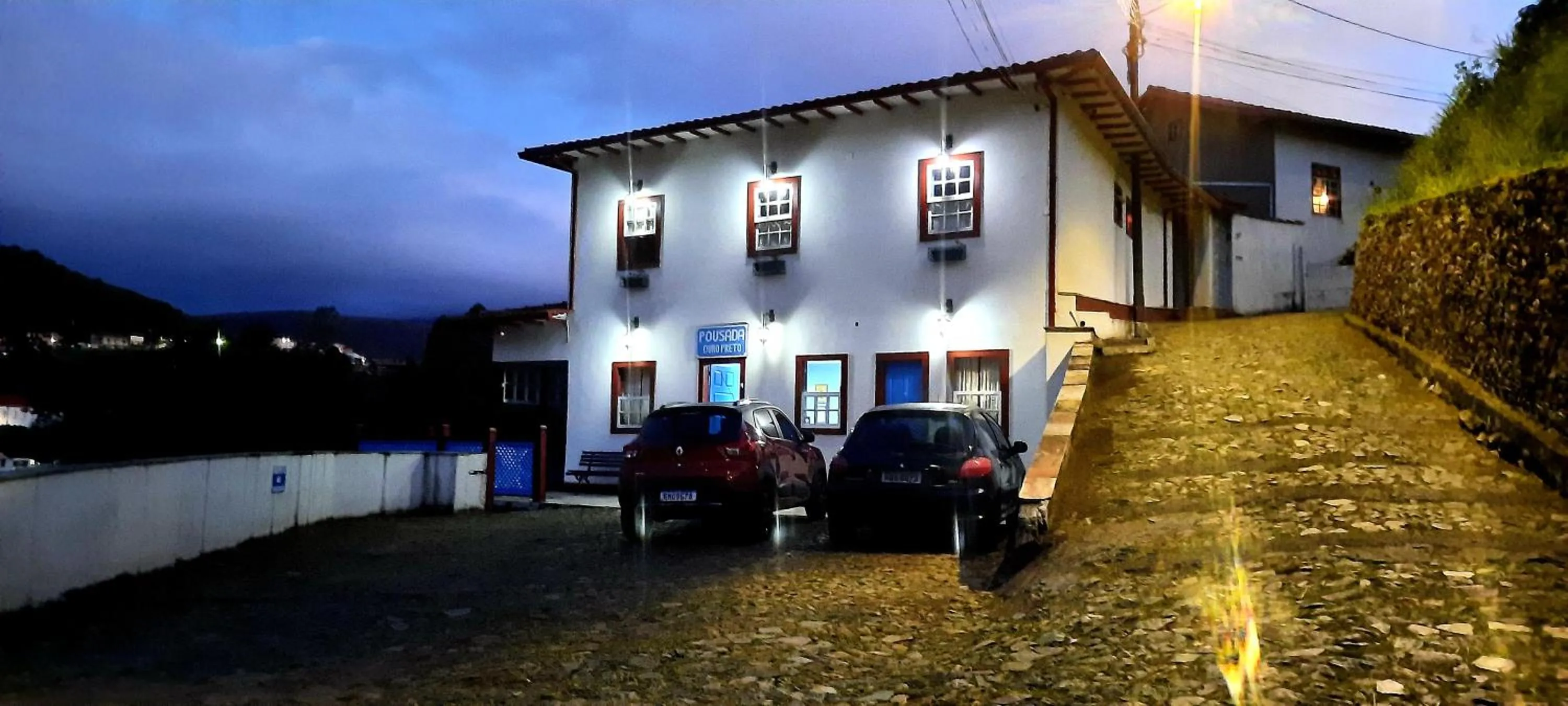 Parking in Pousada Ouro Preto