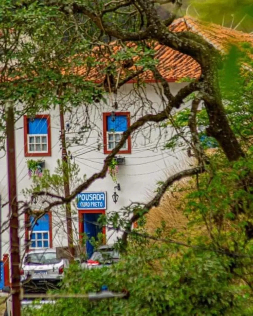 Natural landscape in Pousada Ouro Preto
