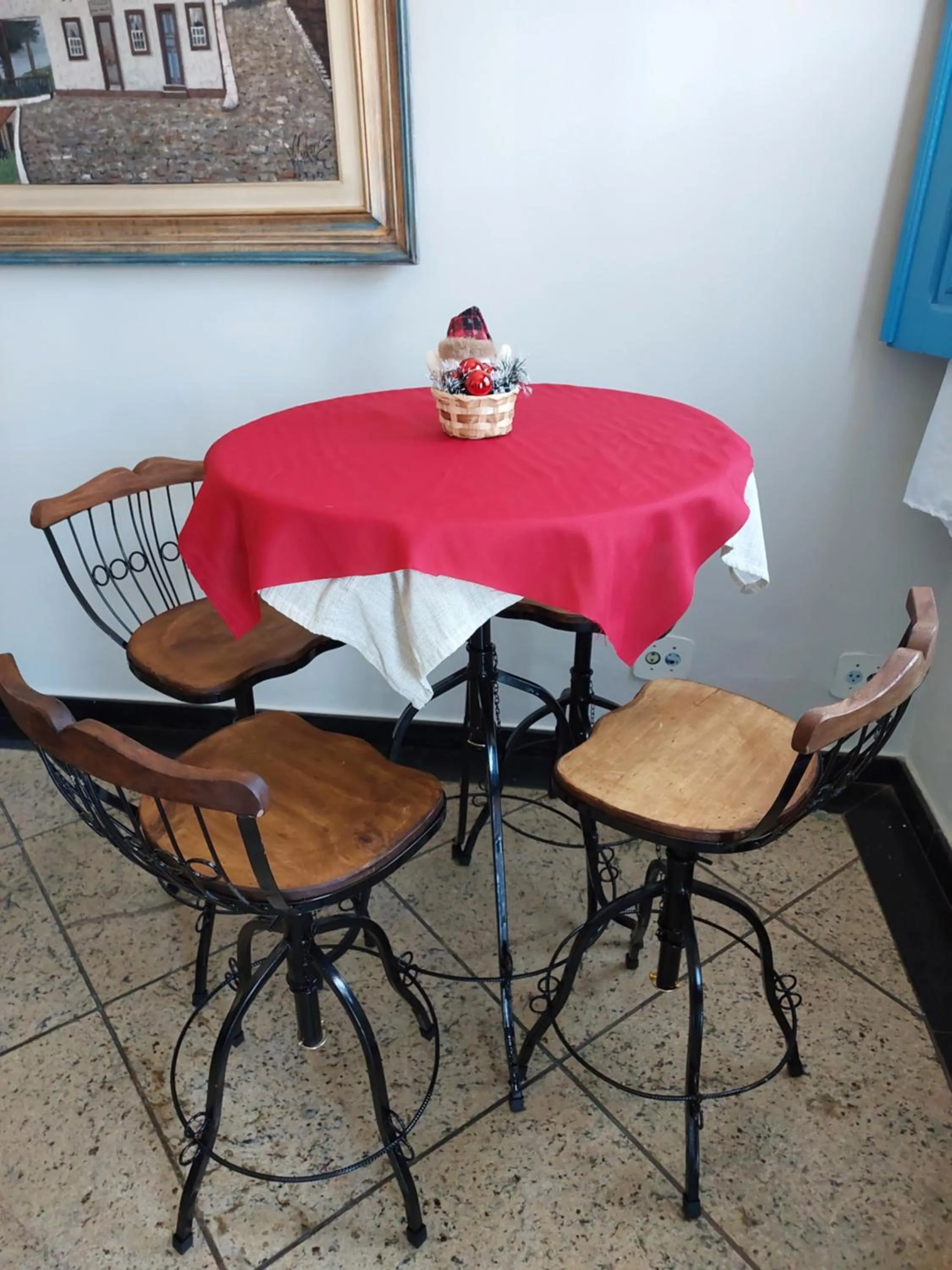 Dining area in Pousada Ouro Preto