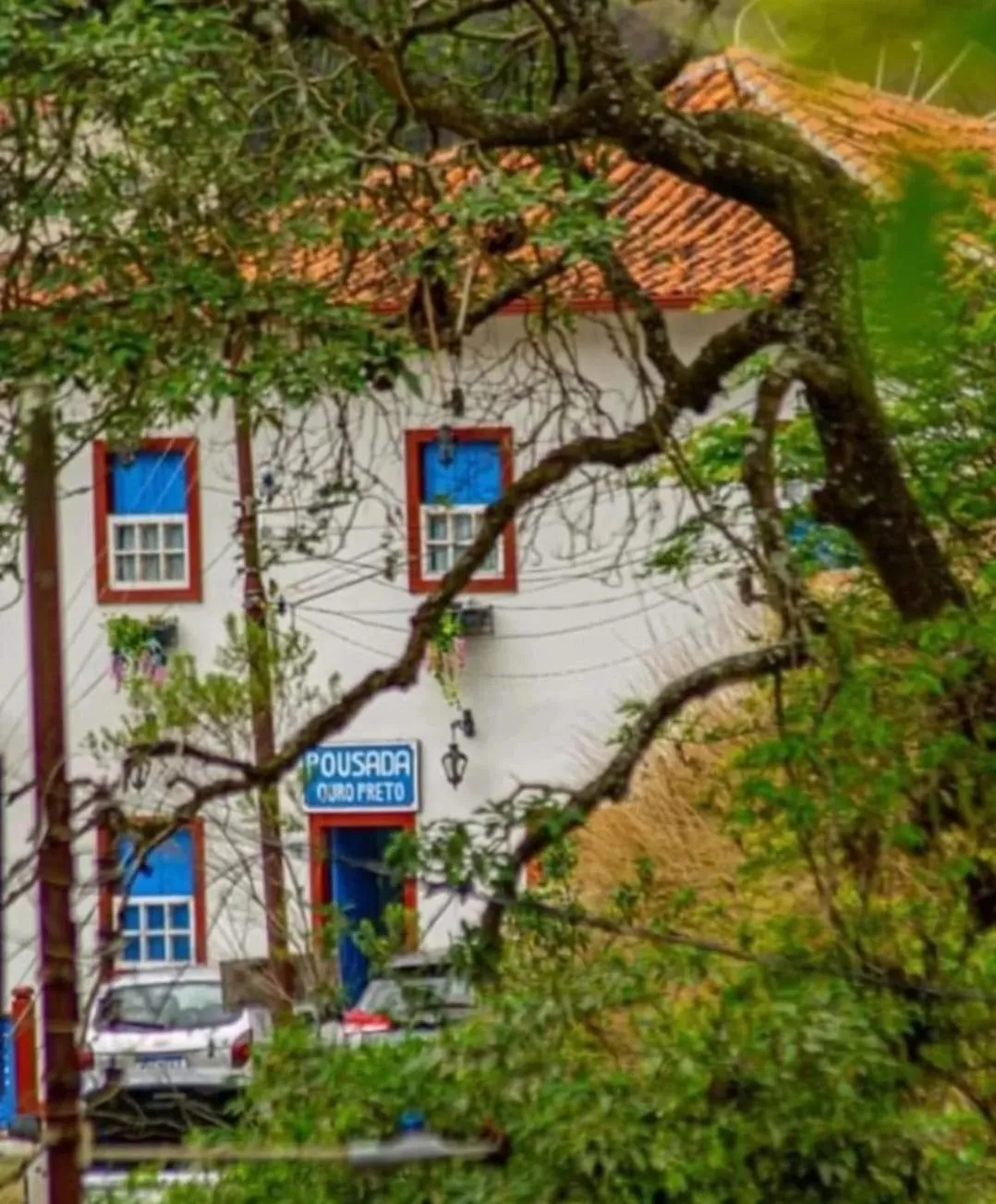 Bird's eye view in Pousada Ouro Preto