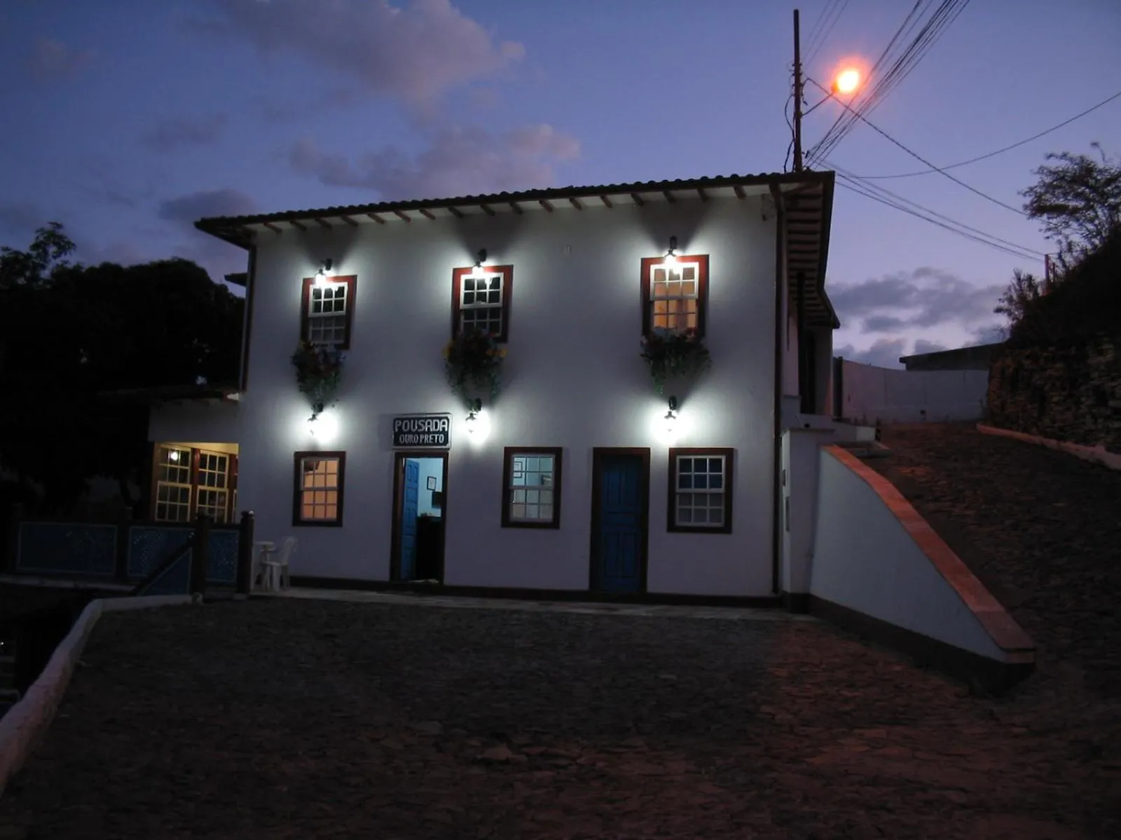 Patio in Pousada Ouro Preto