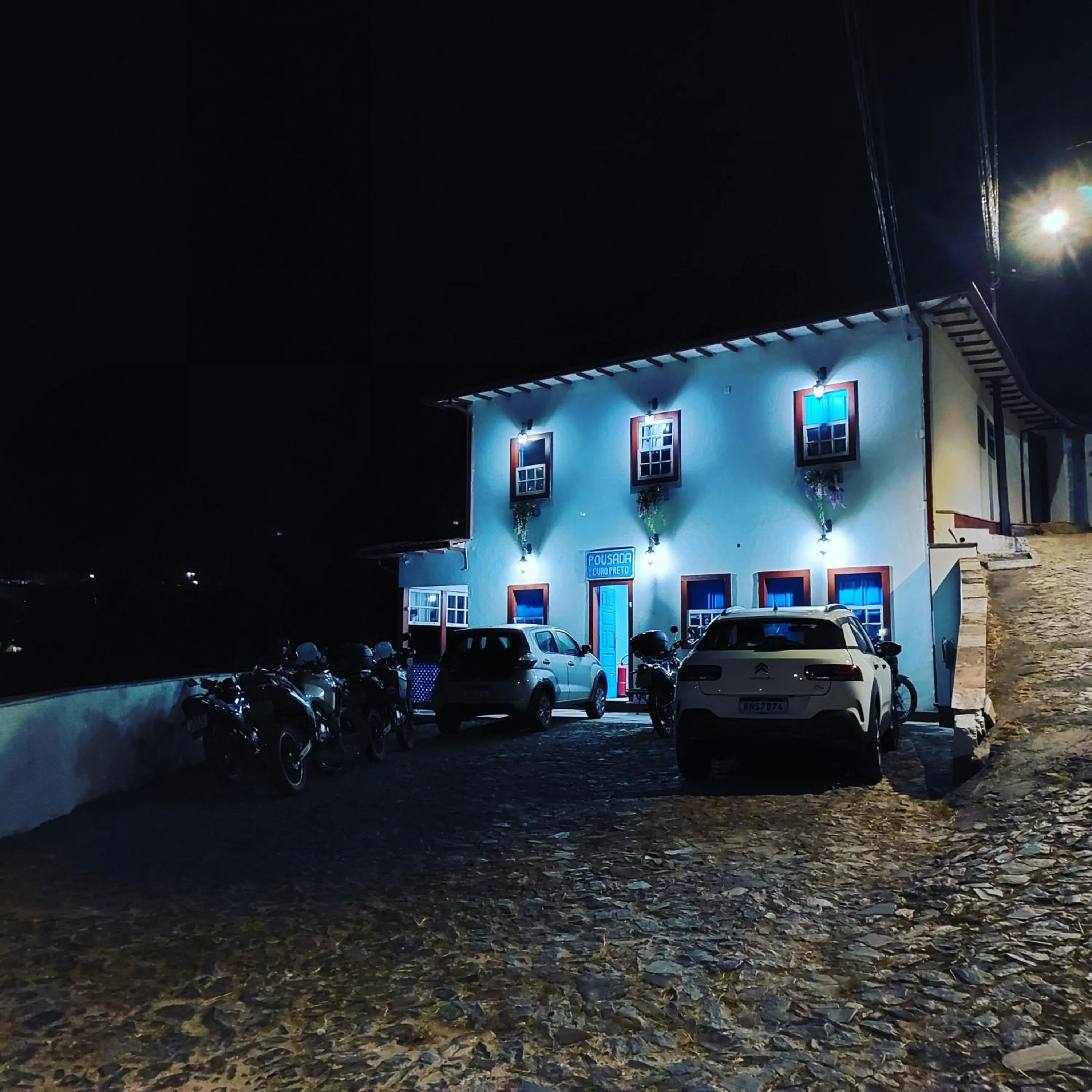 Night in Pousada Ouro Preto