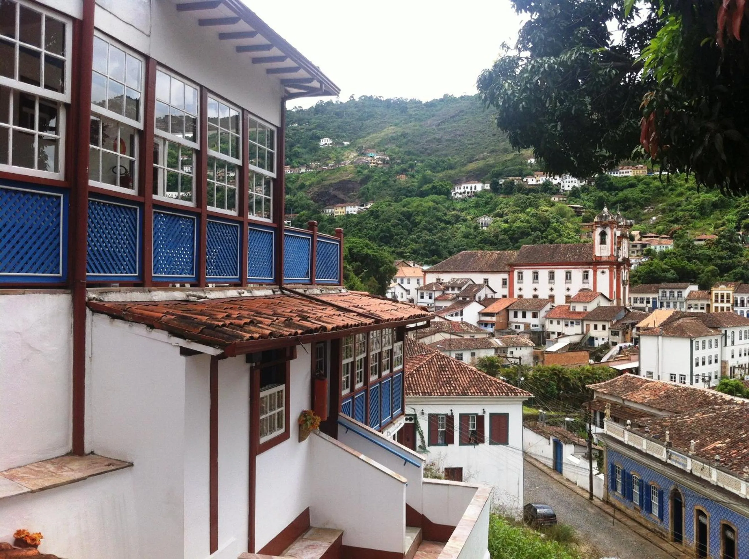 Decorative detail in Pousada Ouro Preto