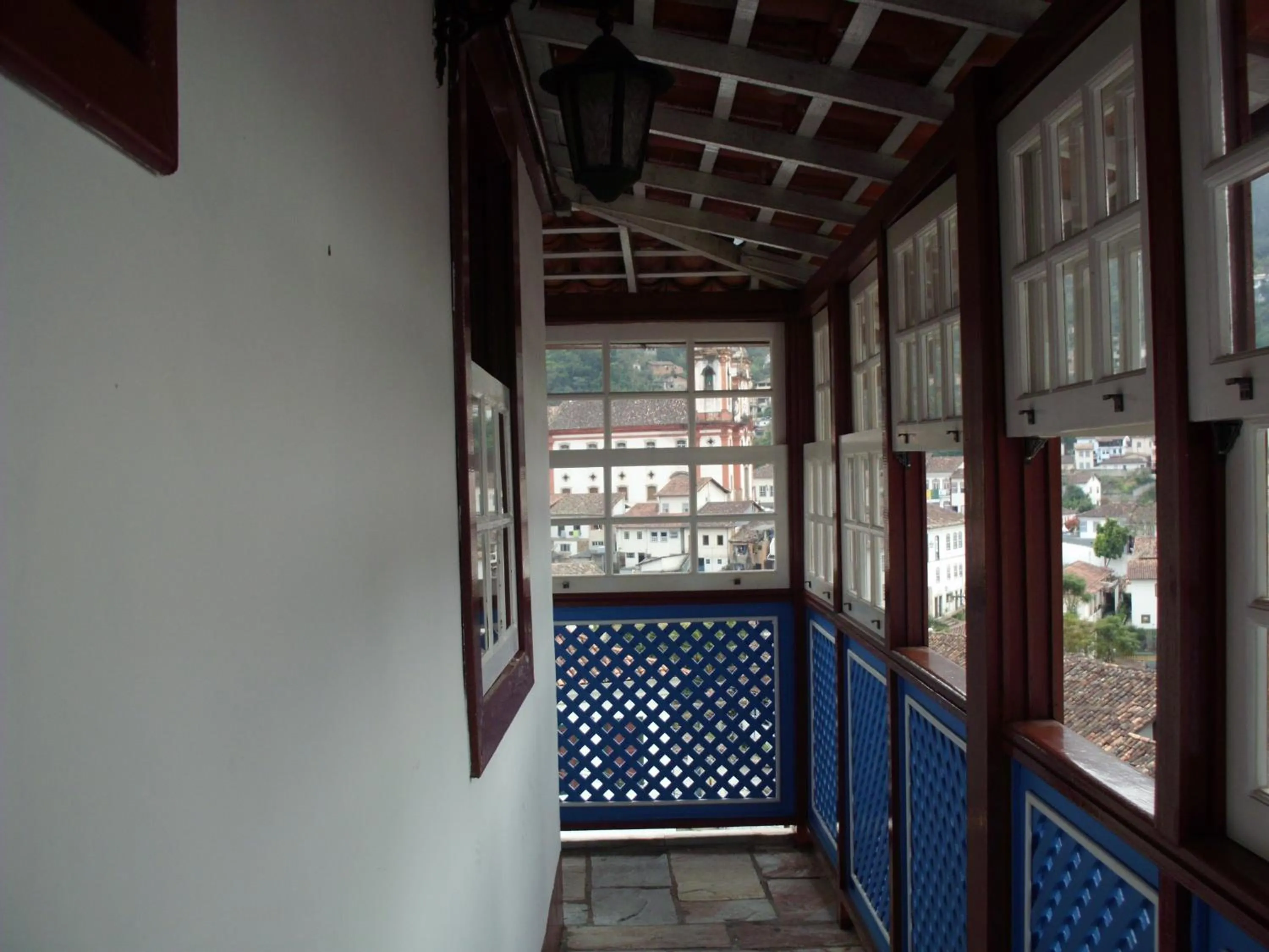 Bed in Pousada Ouro Preto