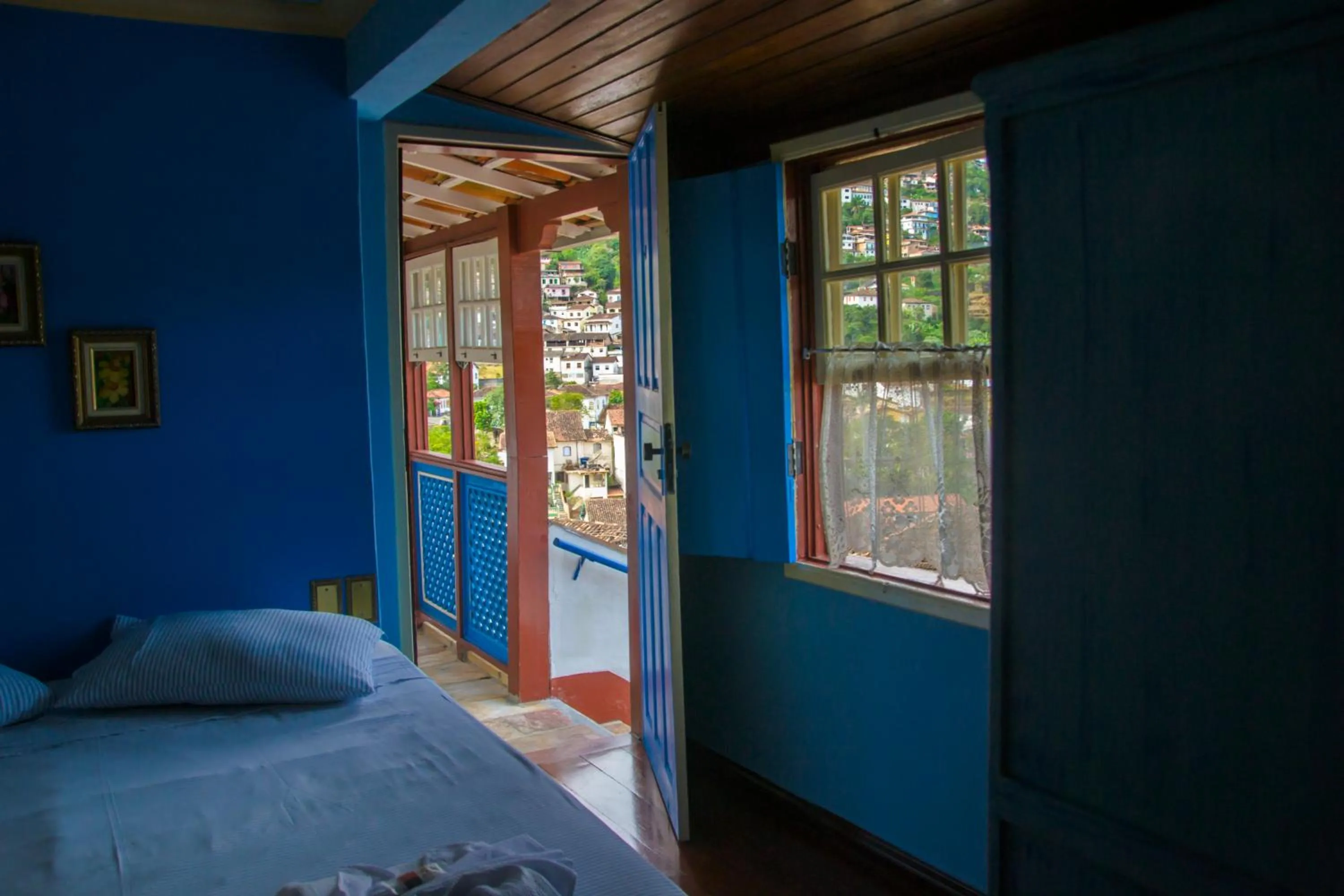 Bedroom, Bed in Pousada Ouro Preto