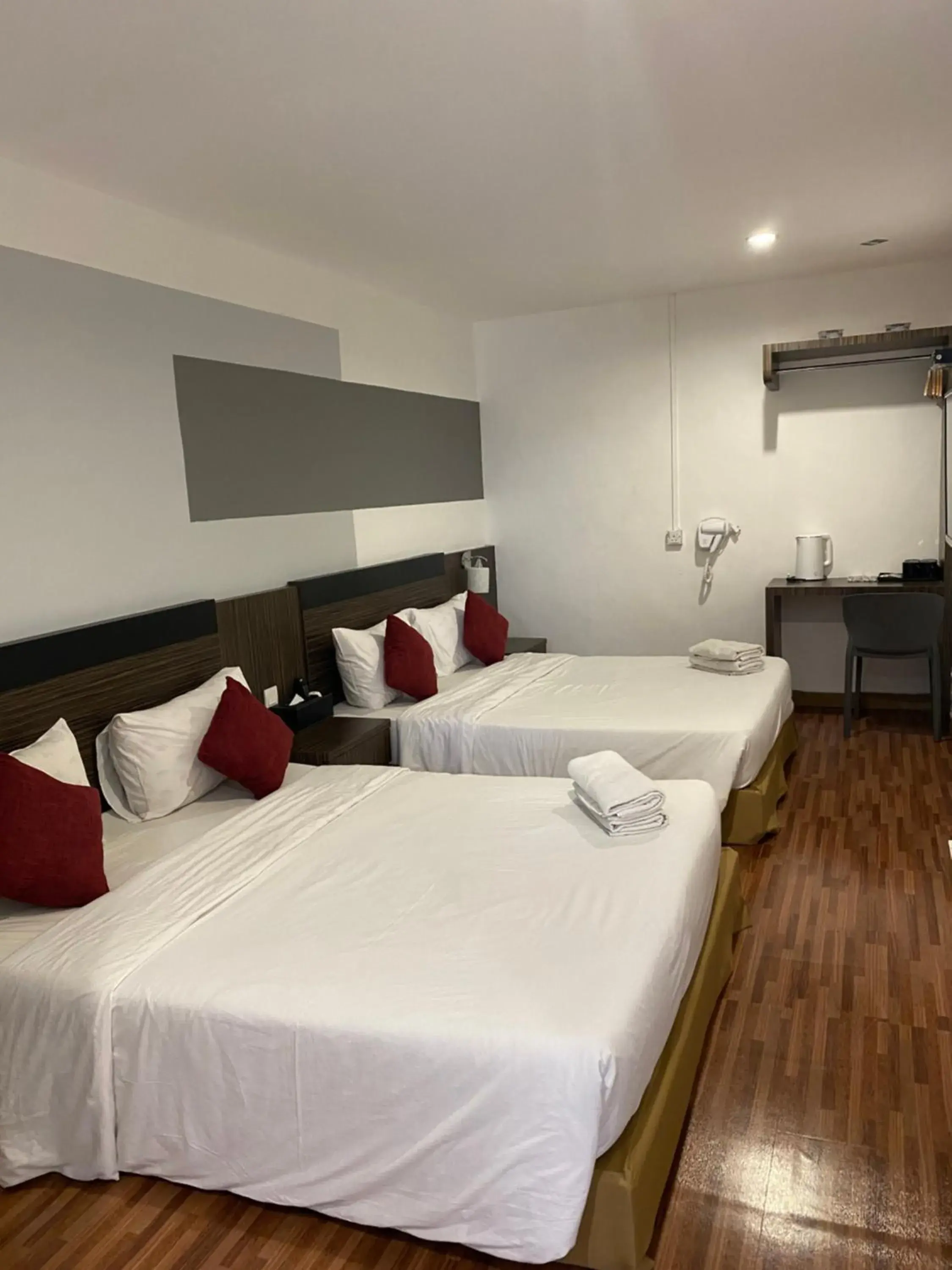 Bed in V Hotel Johor Bahru Bed in V Hotel Johor Bahru