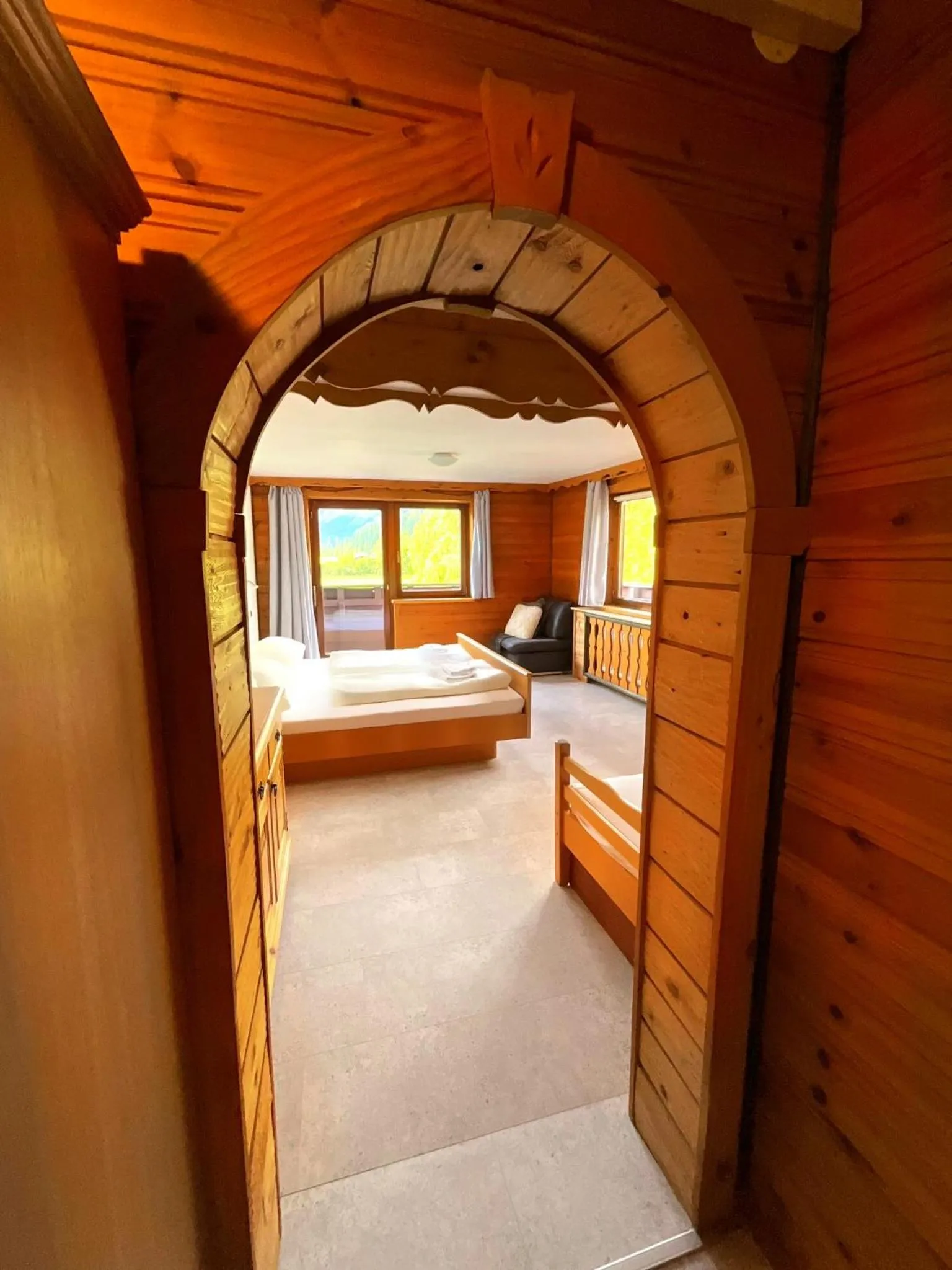 Bed in Hotel Wildrose