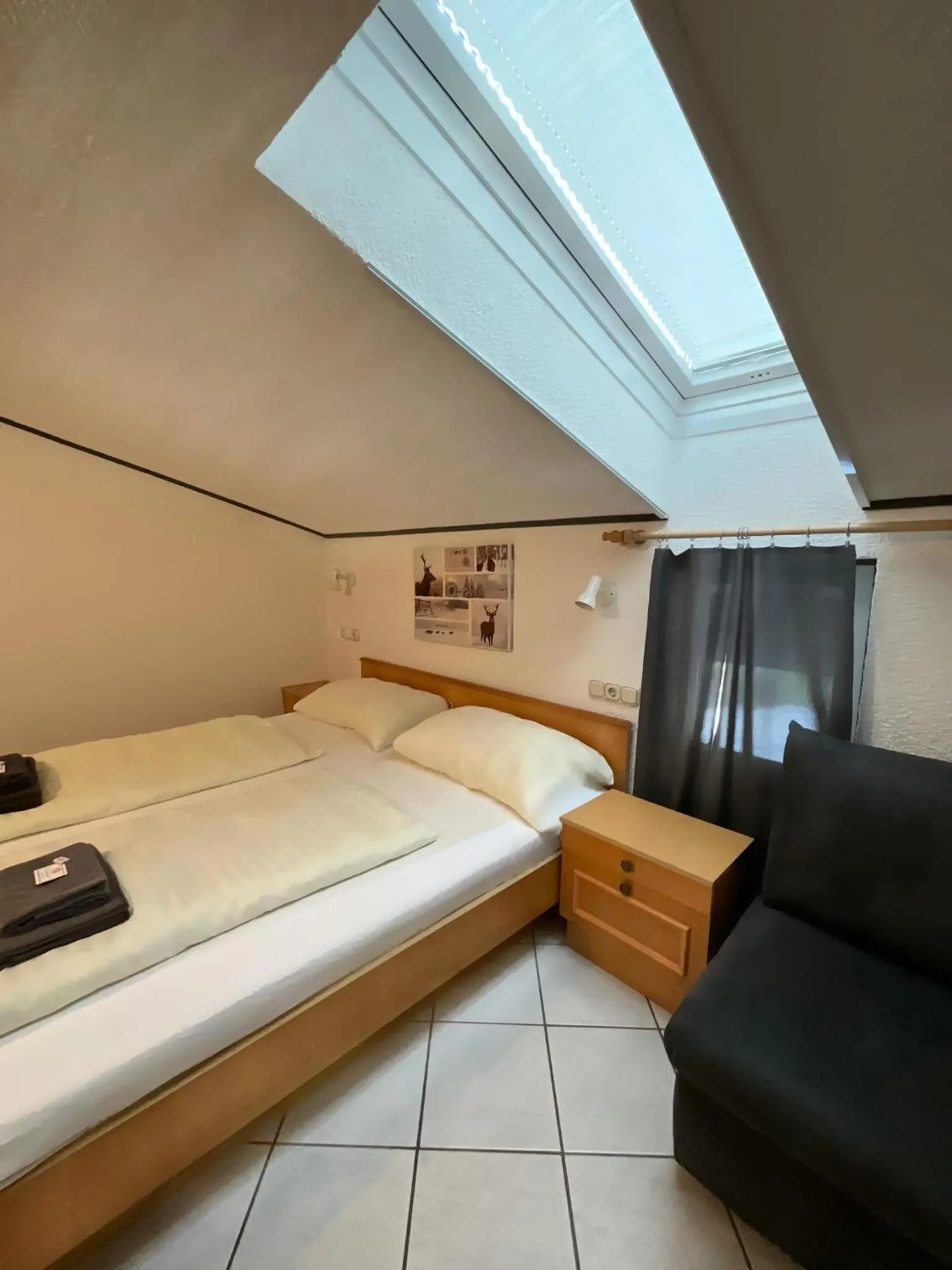 Bed in Hotel Wildrose