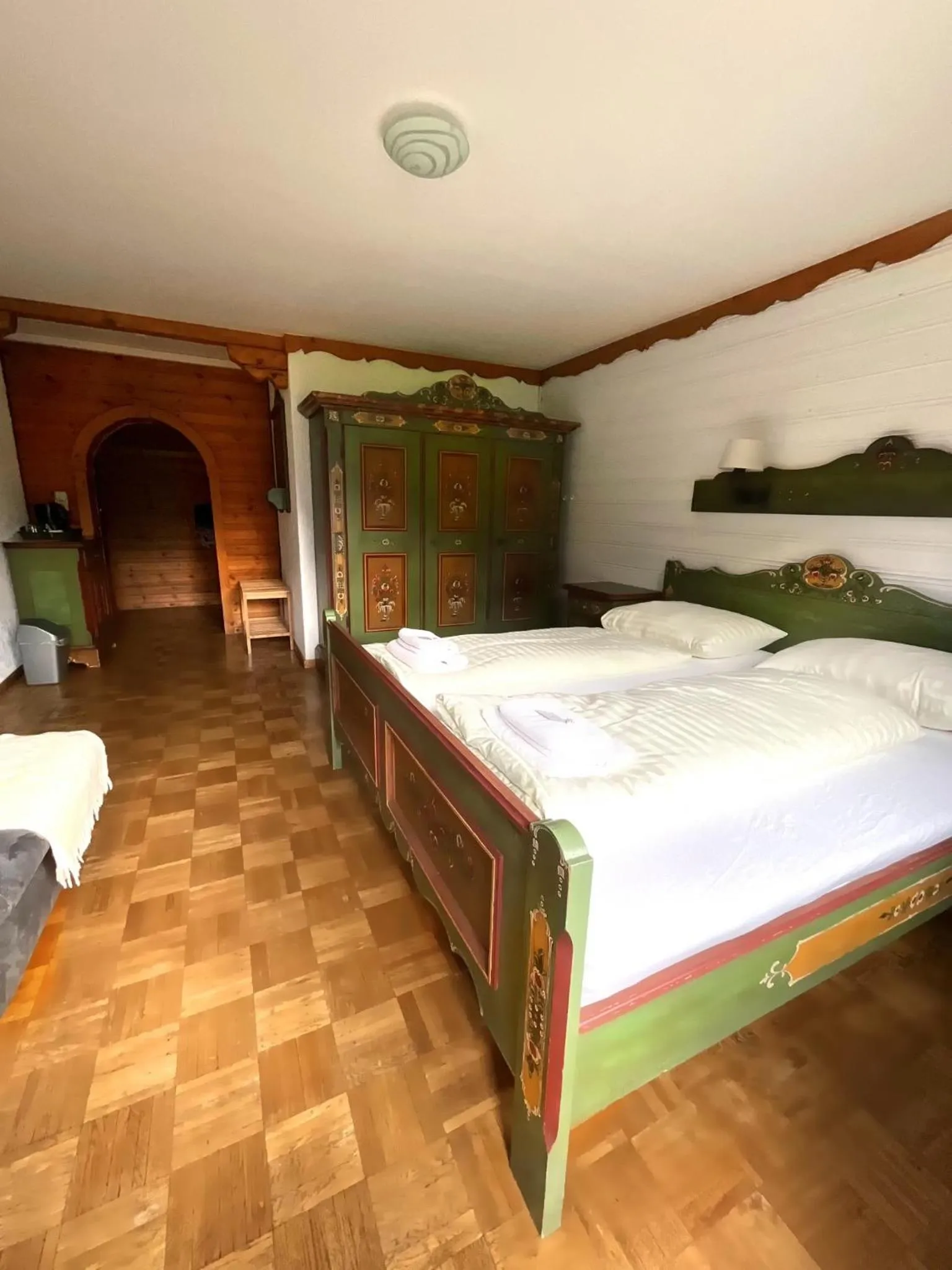 Bed in Hotel Wildrose