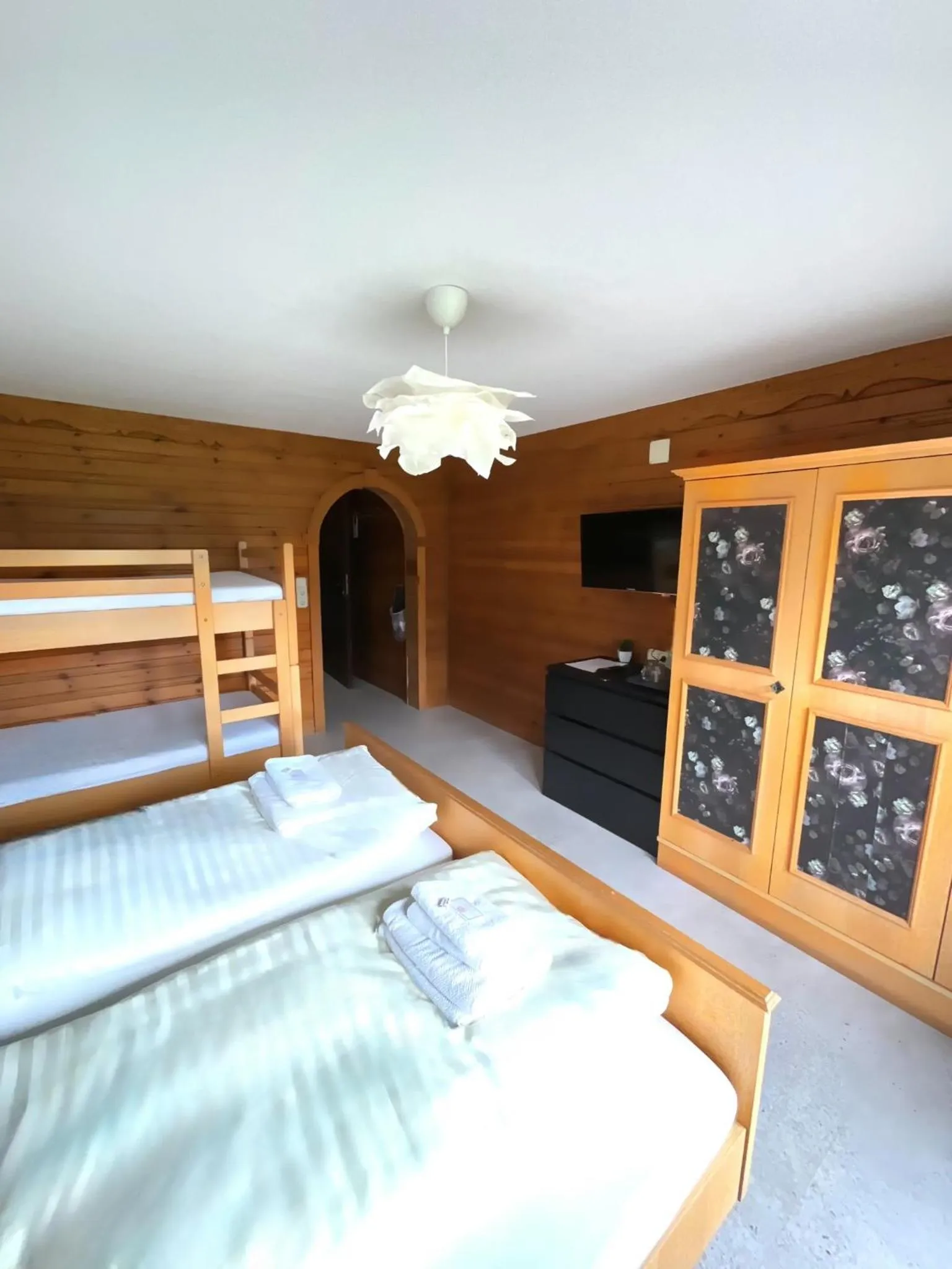 Bed in Hotel Wildrose