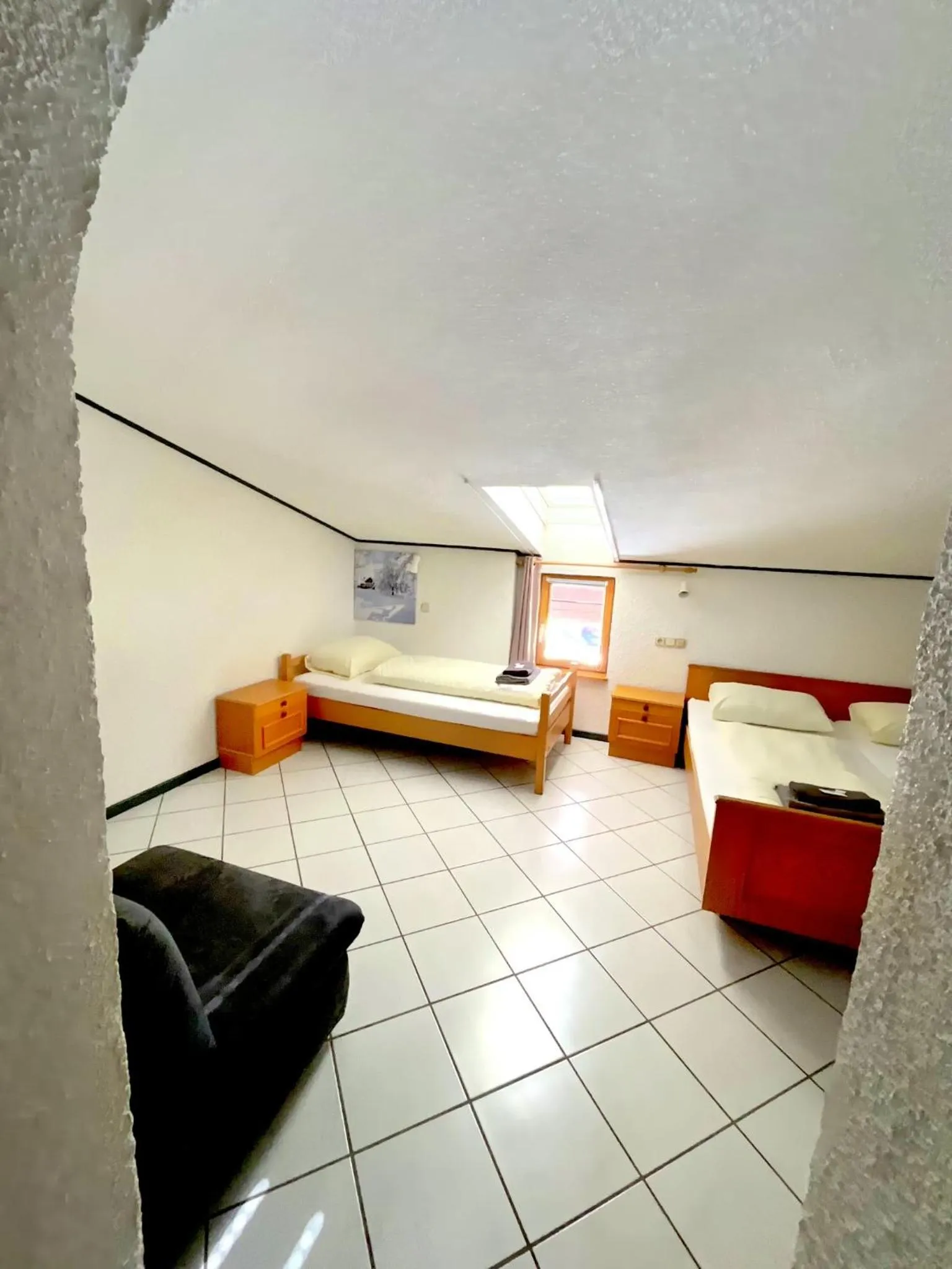 Bed in Hotel Wildrose