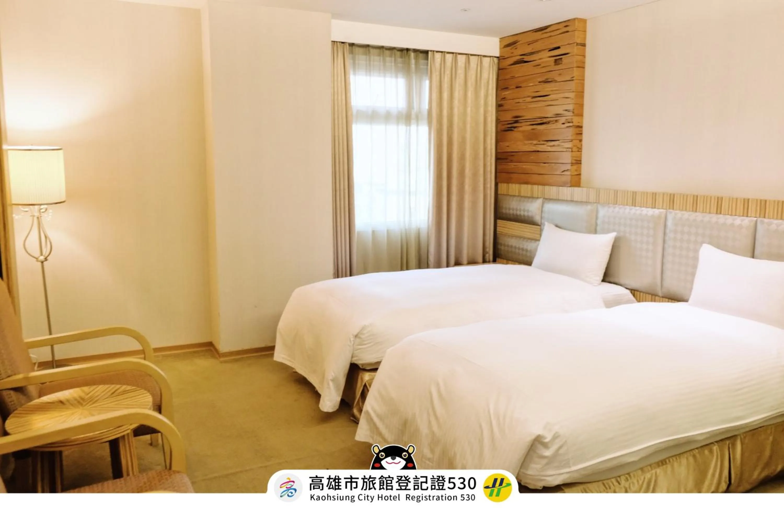 Bed in 友愛京賞國際大飯店 Yoai Jing Shang Hotel