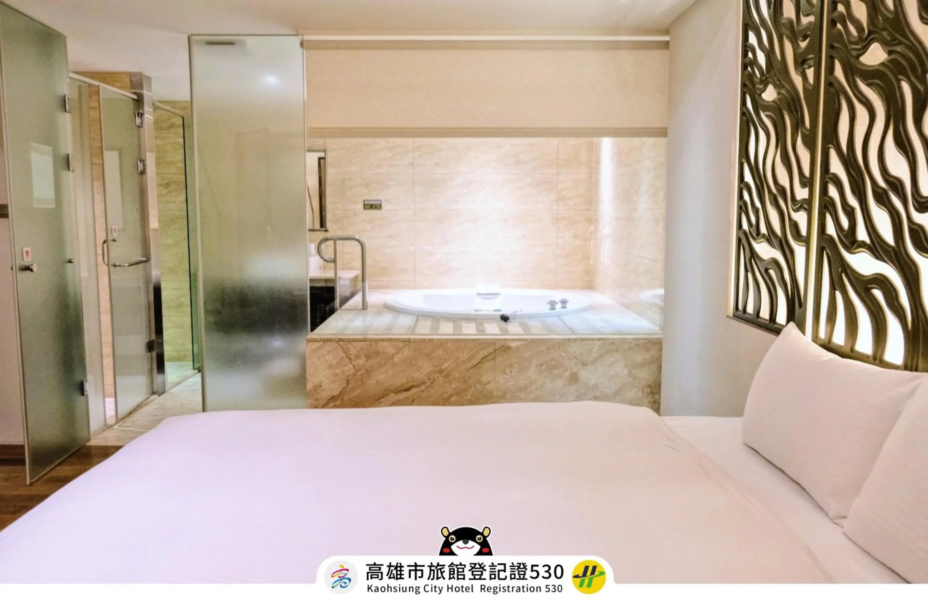 Bed in 友愛京賞國際大飯店 Yoai Jing Shang Hotel