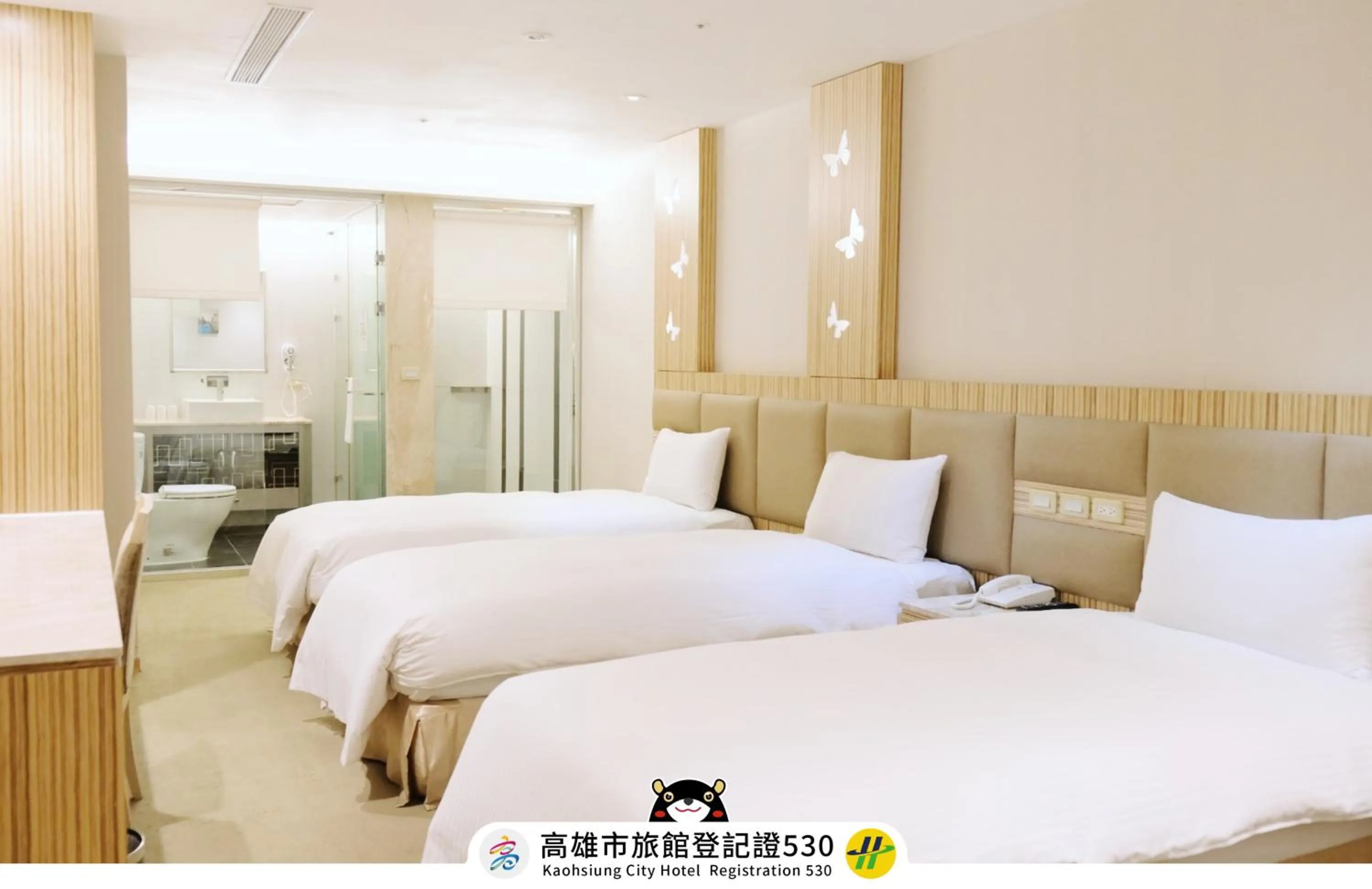 Bed in 友愛京賞國際大飯店 Yoai Jing Shang Hotel