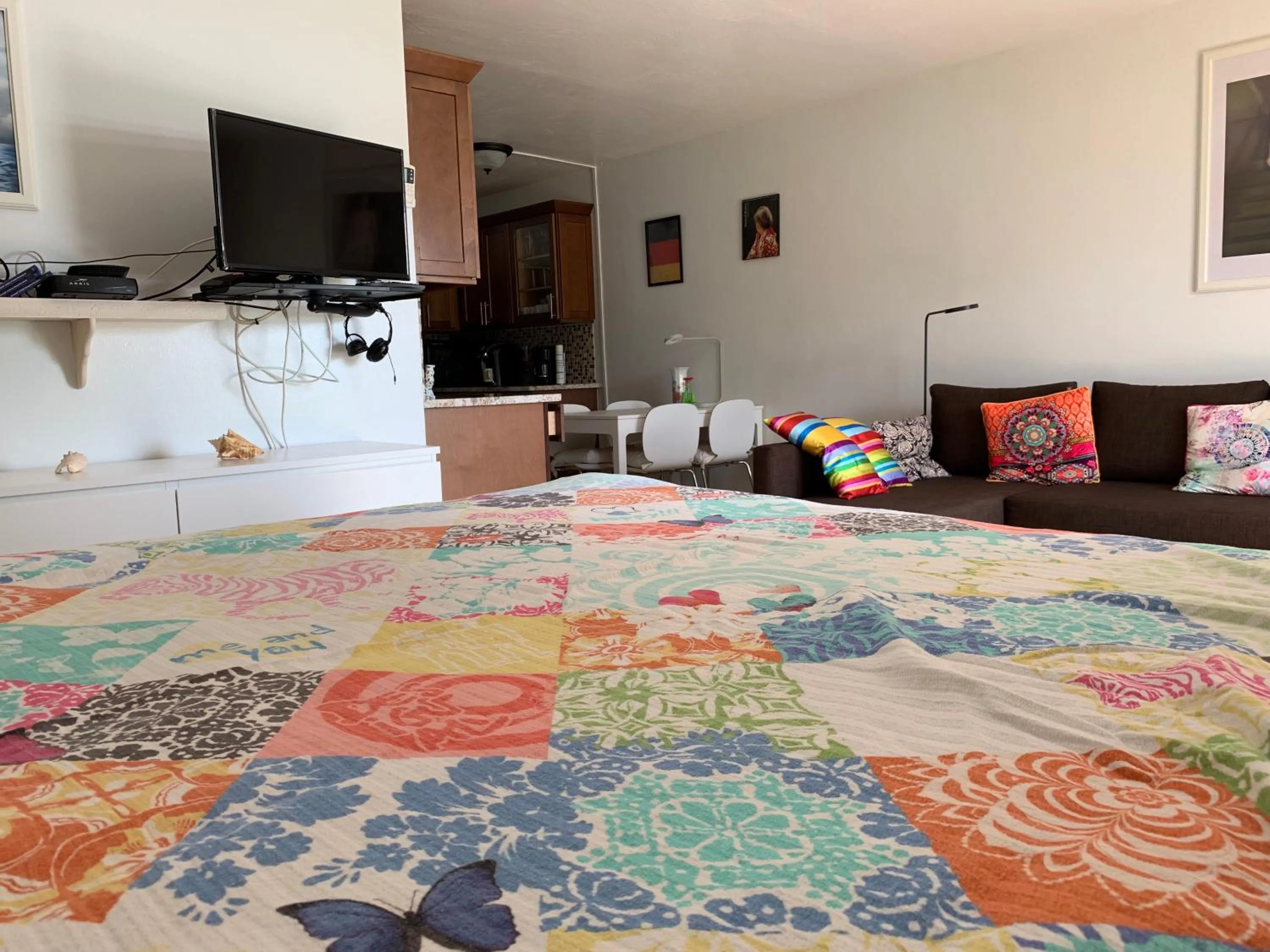 TV and multimedia, Bed in Obera Beach #105