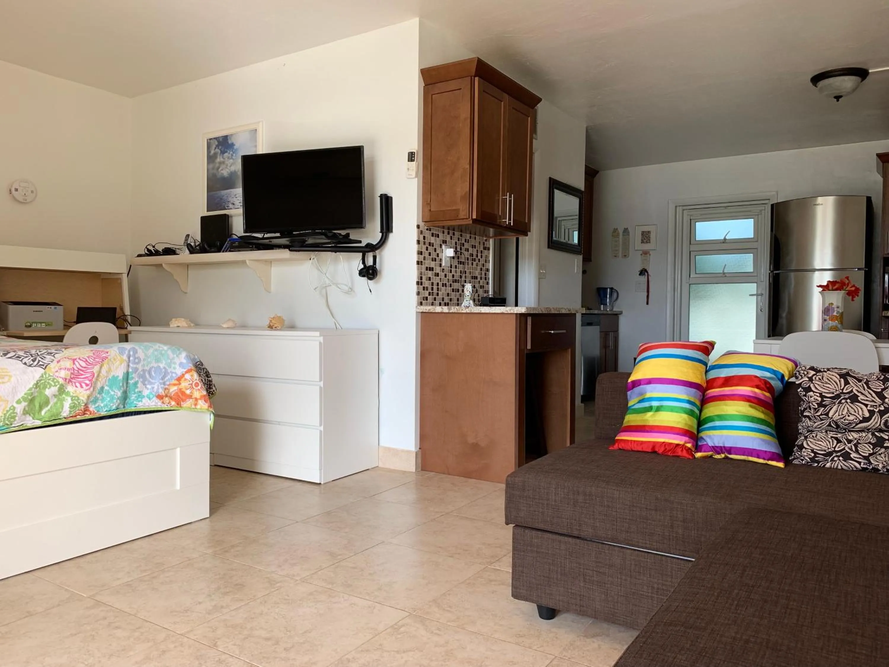 Living room in Obera Beach #105