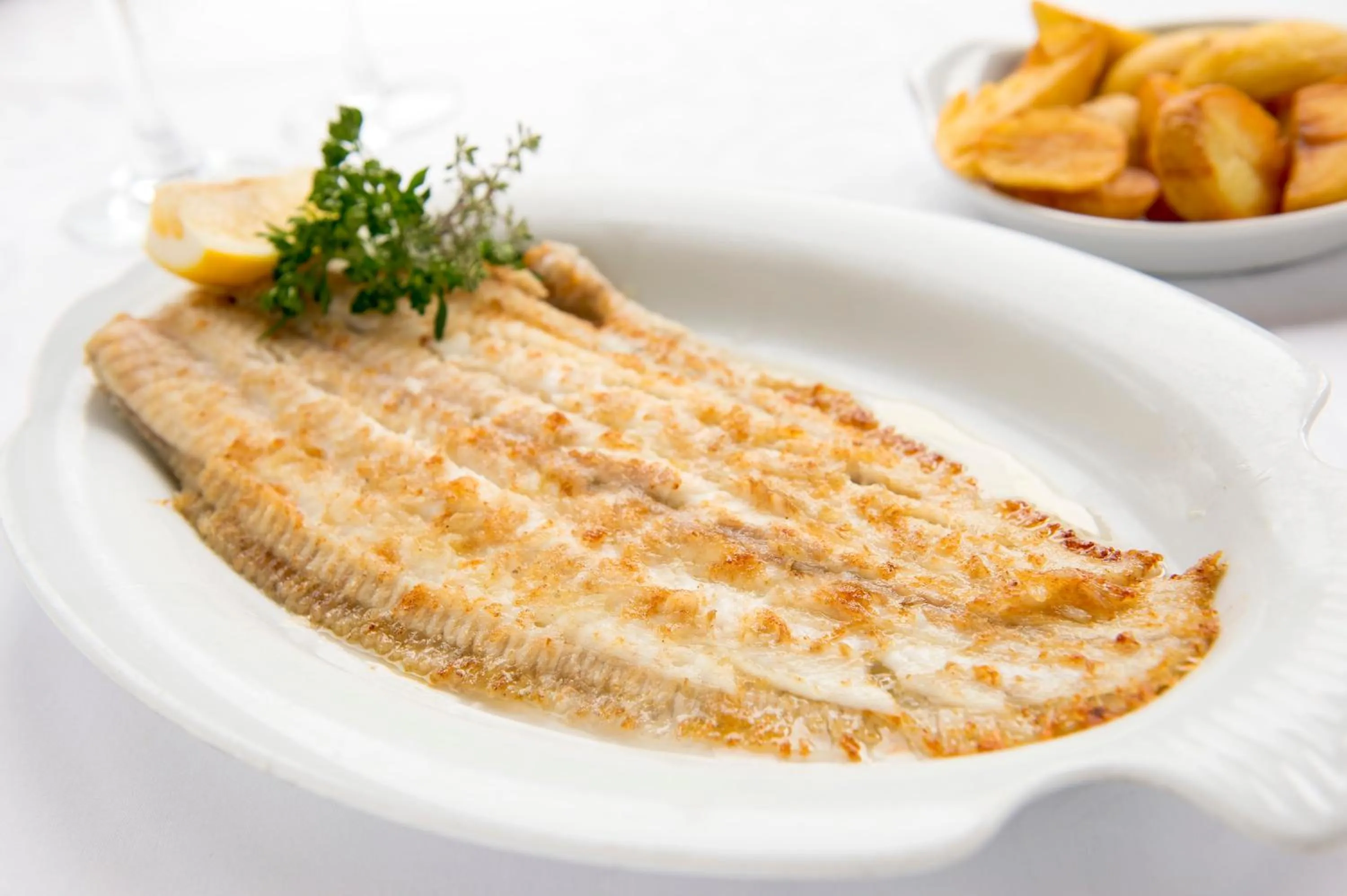 Food and drinks in Aherne's Townhouse Hotel and Seafood Restaurant